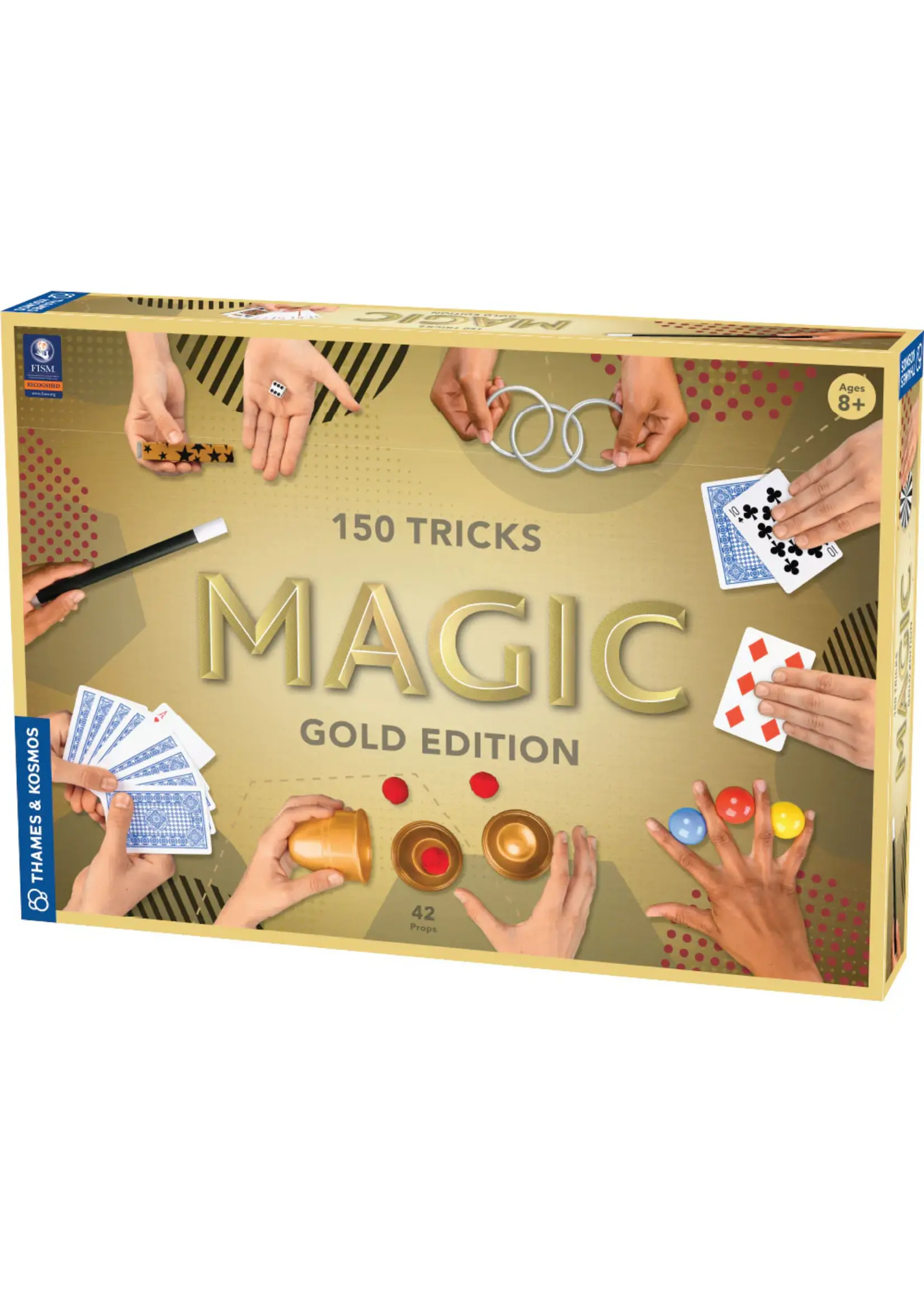 THAMES AND KOSMOS THAMES MAGIC TRICKS 150  GOLD EDITION