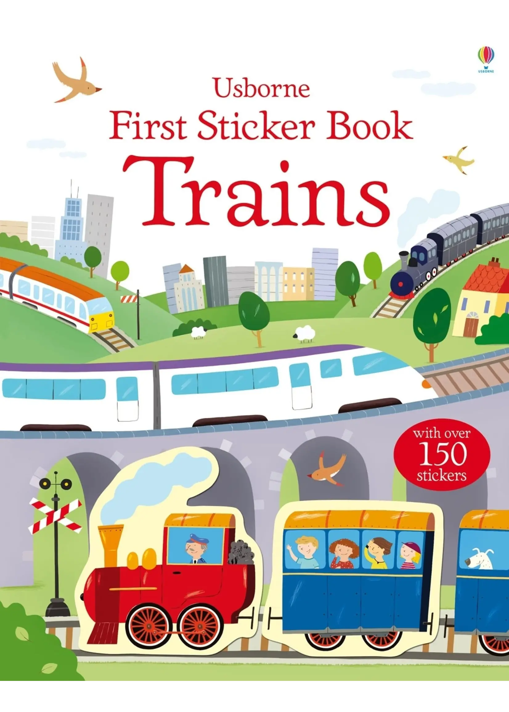 HARPER COLLINS BOOK FIRST STICKER TRAINS