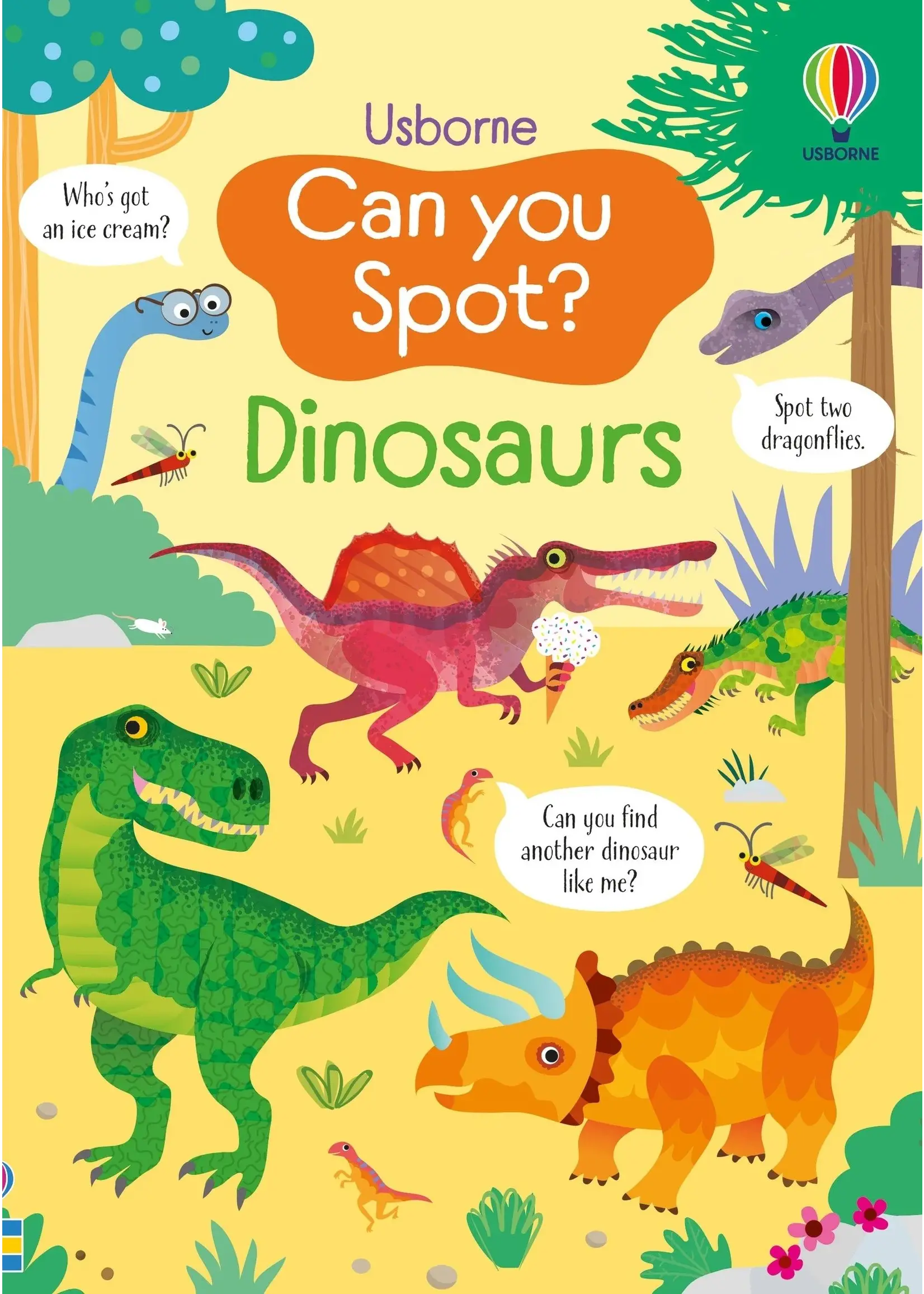 HARPER COLLINS BOOK CAN YOU SPOT DINOSAURS