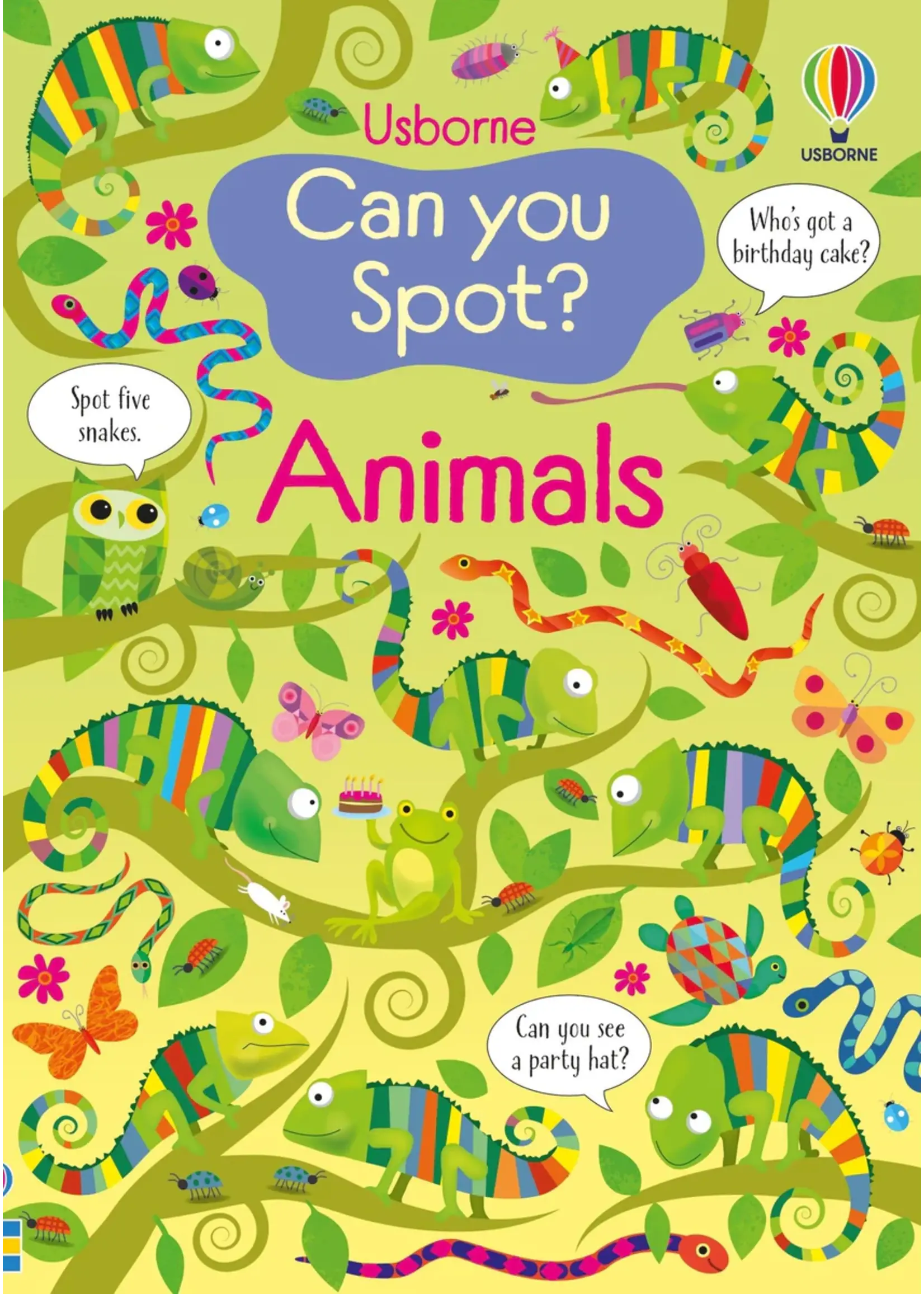 HARPER COLLINS BOOK CAN YOU SPOT ANIMALS
