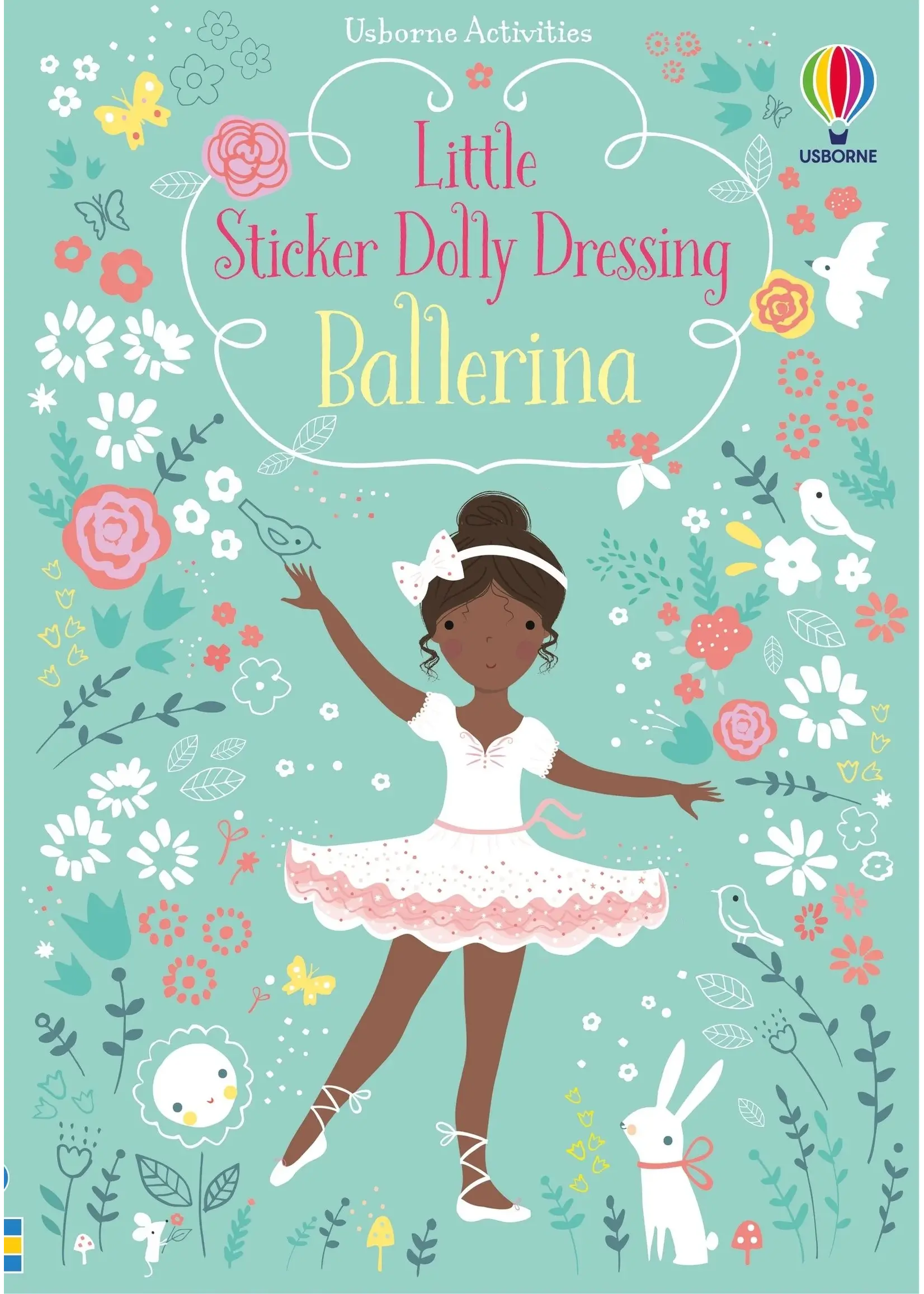 HARPER COLLINS BOOK LITTLE STICKER DOLLY DRESSING BALLERINA