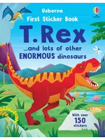 HARPER COLLINS BOOK  FIRST STICKER BOOK T-REX