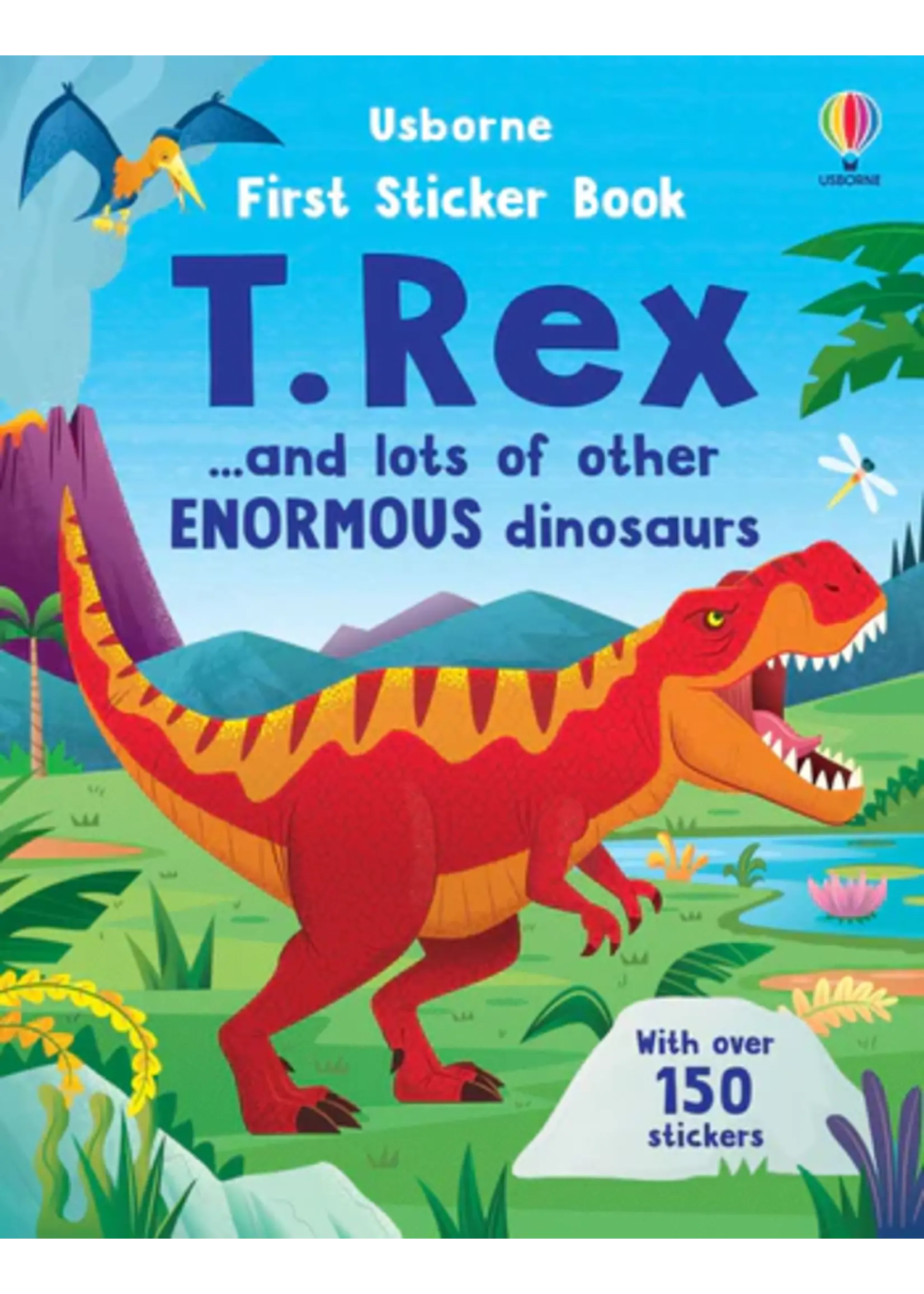HARPER COLLINS BOOK  FIRST STICKER BOOK T-REX
