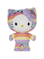 PLUSH HELLO KITTY RAINBOW