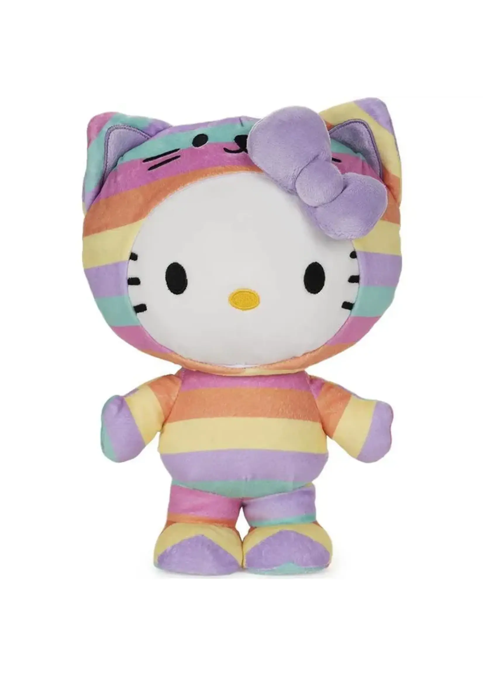 PLUSH HELLO KITTY RAINBOW