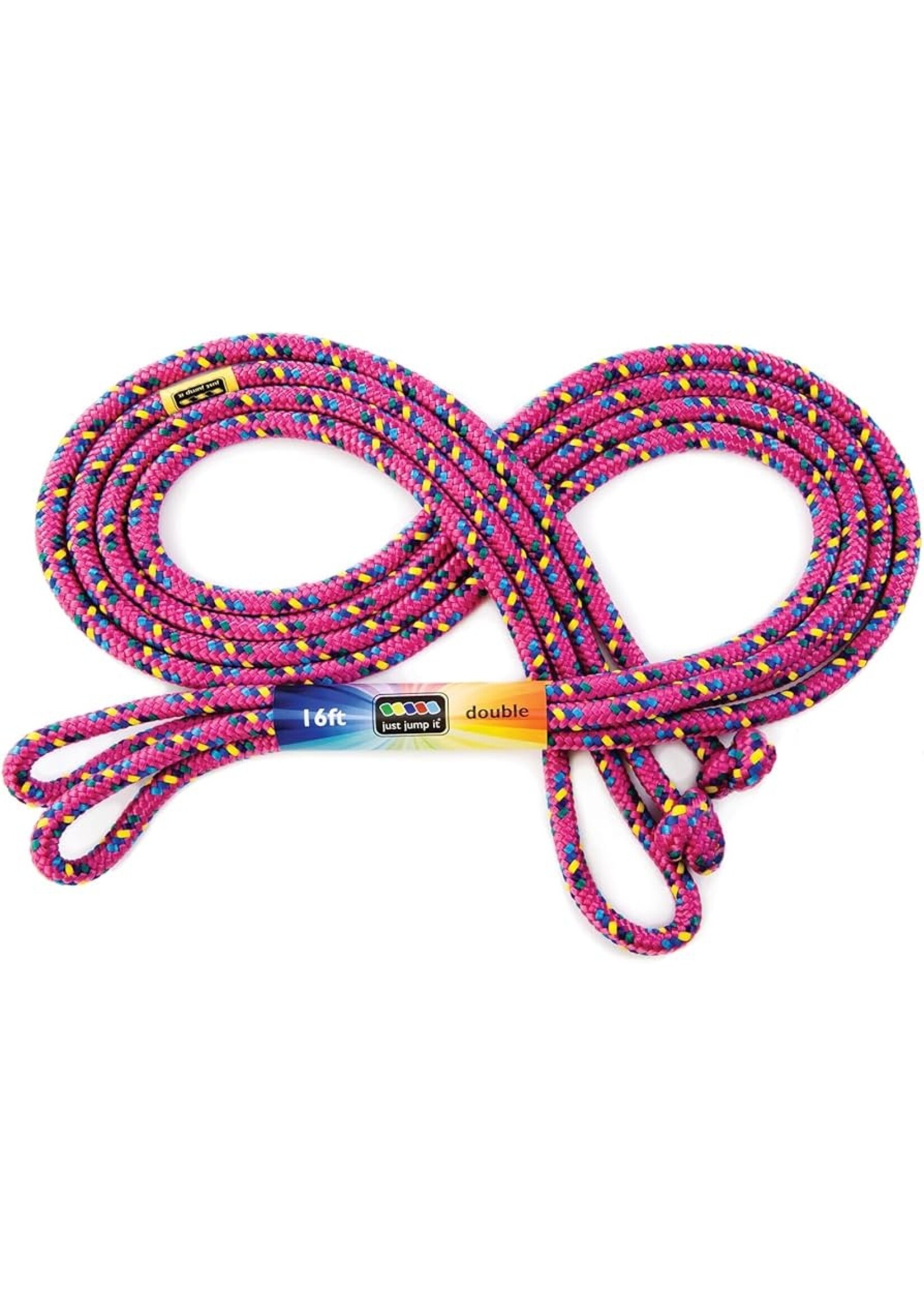 JUMP ROPE RASPBERRY CONFETTI 16 FEET