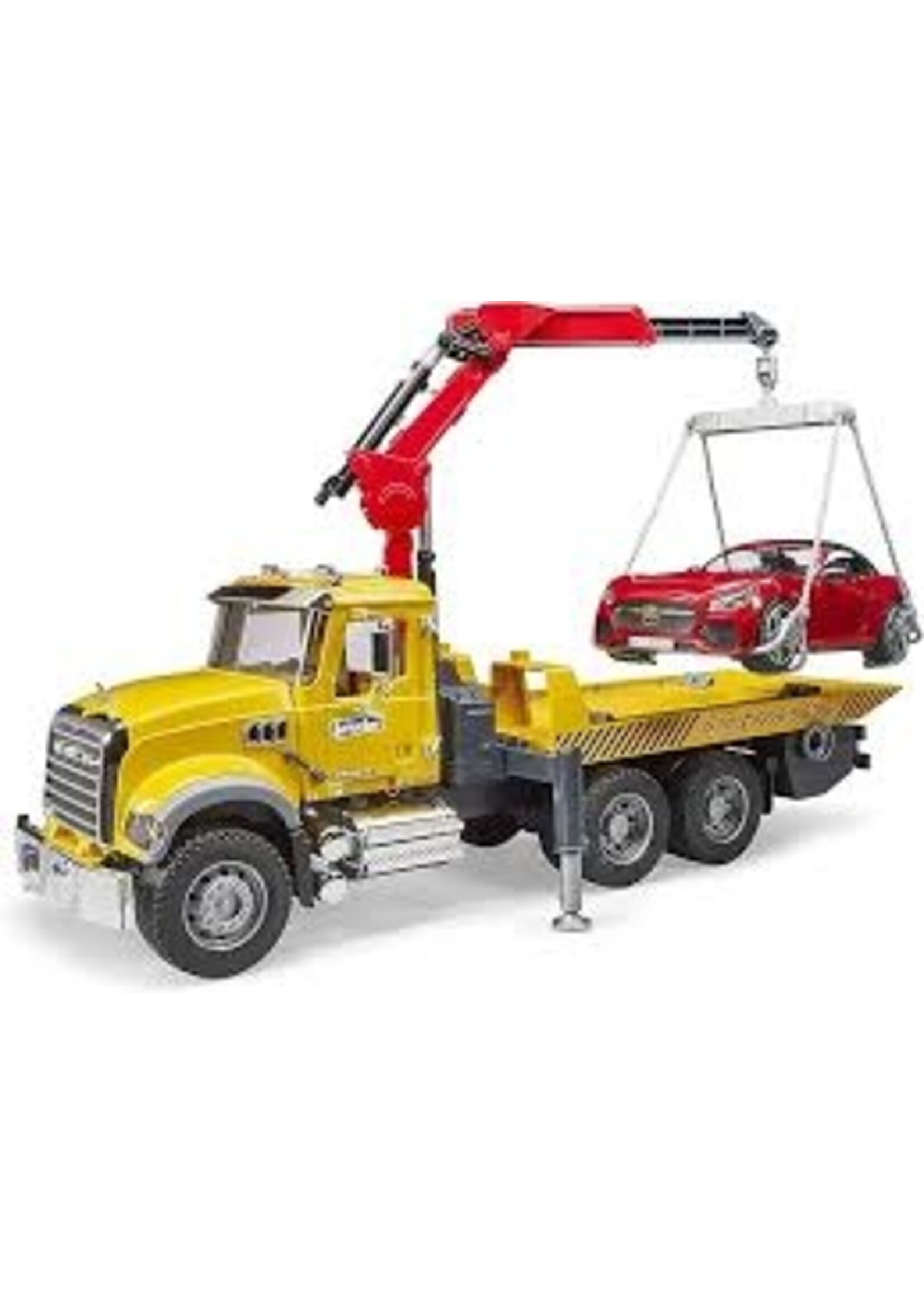 BRUDER MACK GRANITE HEAVY TOW TRUCK