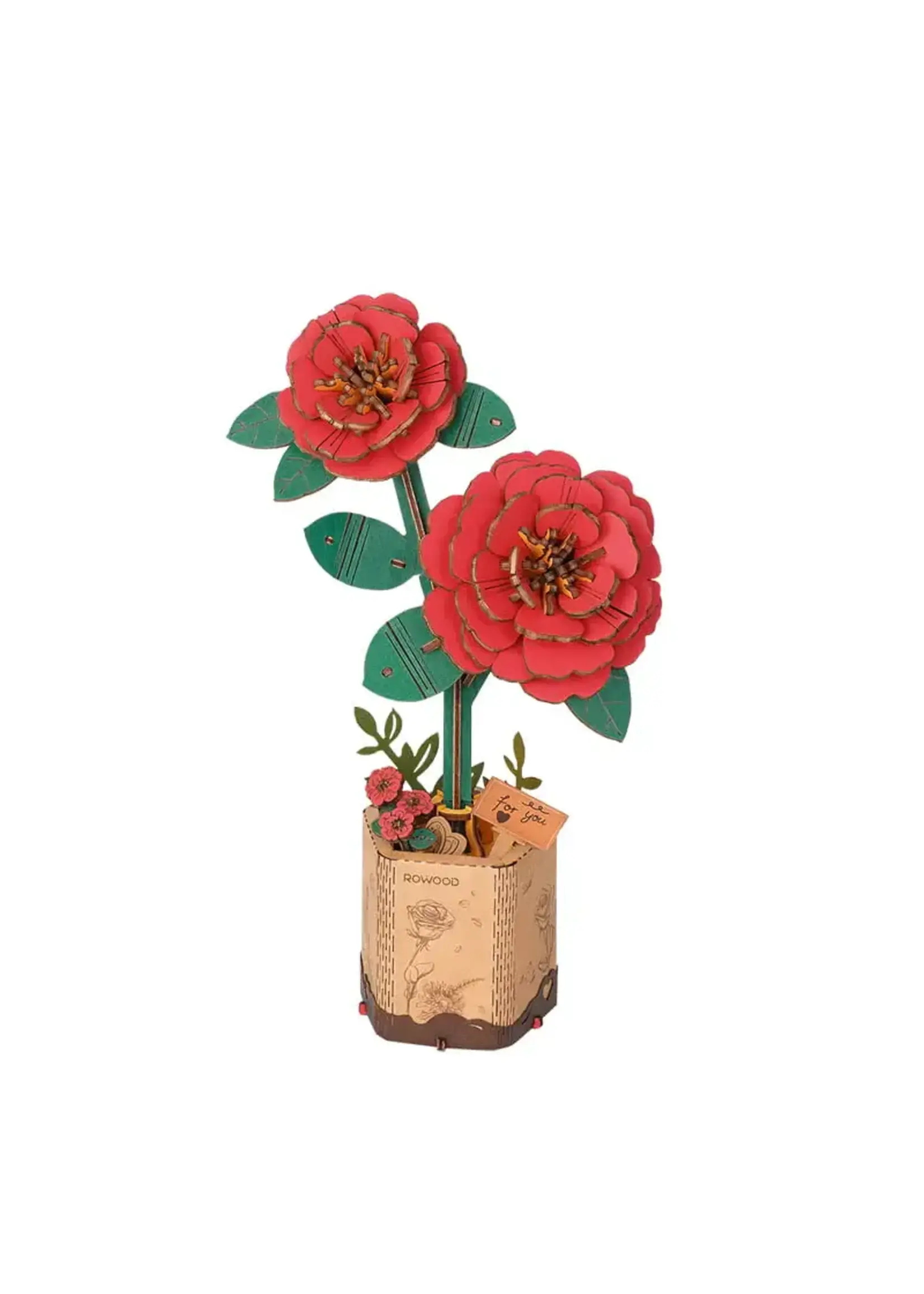 ROBOTIME ROBO RED CAMELLIA