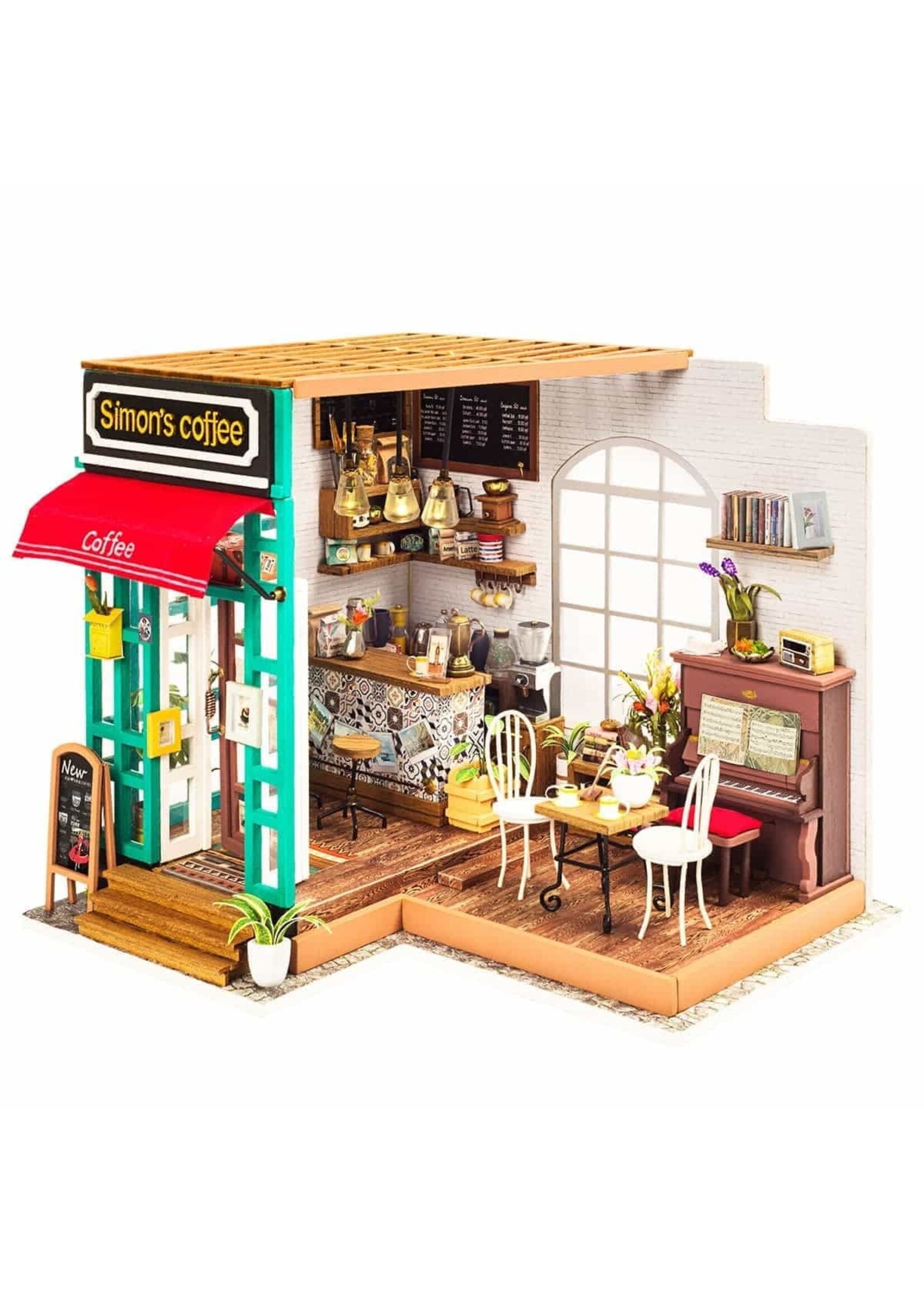 ROBOTIME ROBO SIMON'S COFFEE SHOP