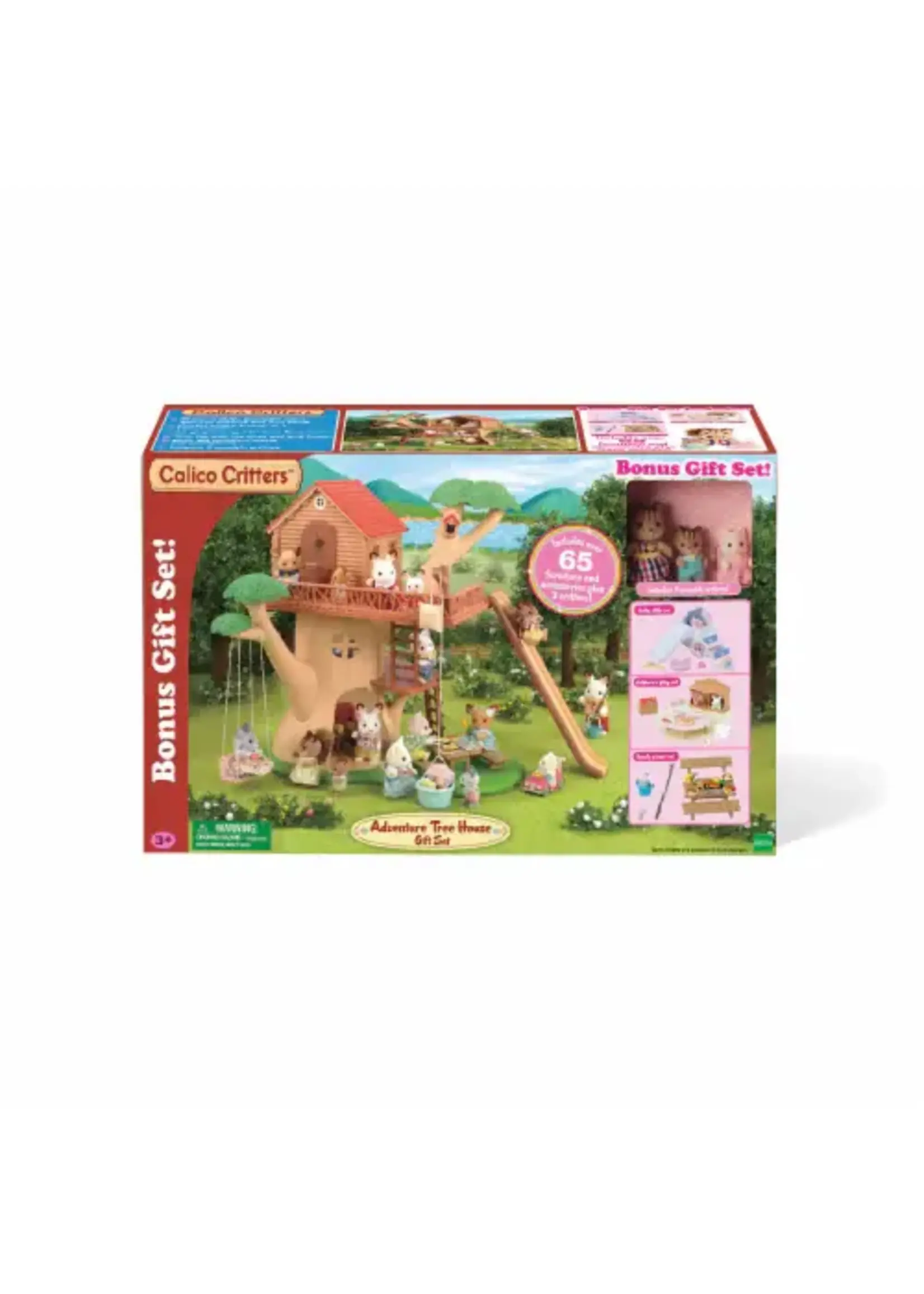 EPOCH (CALICO CRITTER & KIDOOZIE) CC ADVENTURE TREE HOUSE GIFT SET