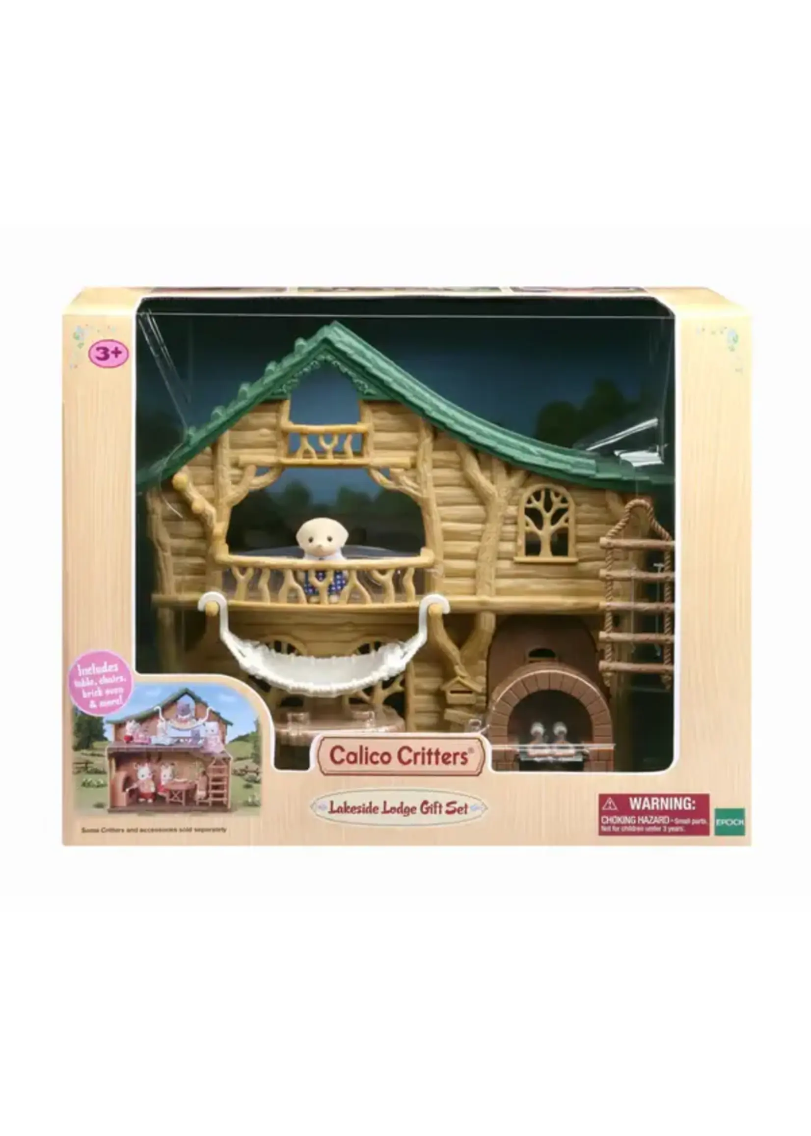 EPOCH (CALICO CRITTER & KIDOOZIE) CC LAKESIDE LODGE GIFT SET