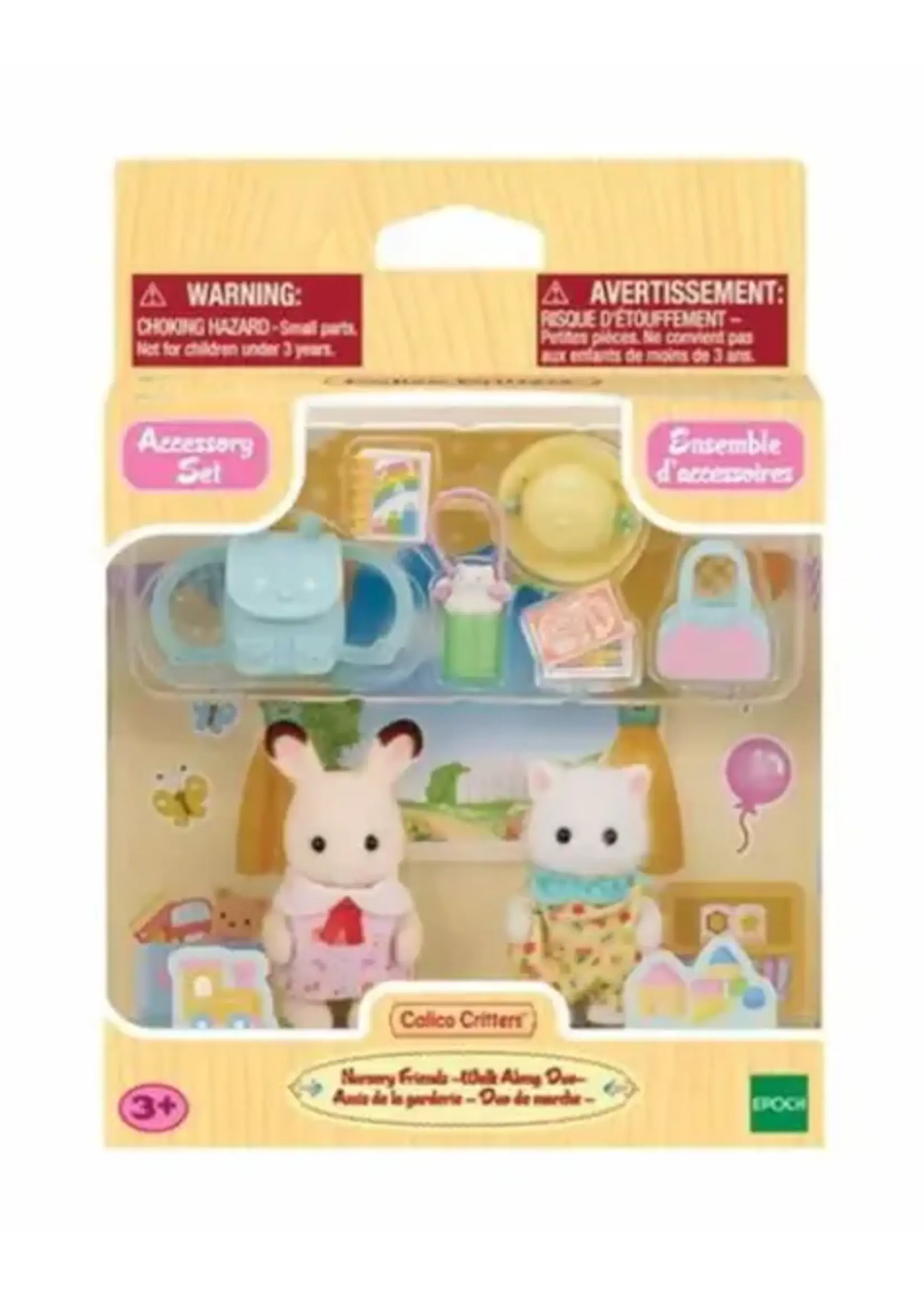 EPOCH (CALICO CRITTER & KIDOOZIE) CC NURSERY FRIENDS WALK ALONG DUO