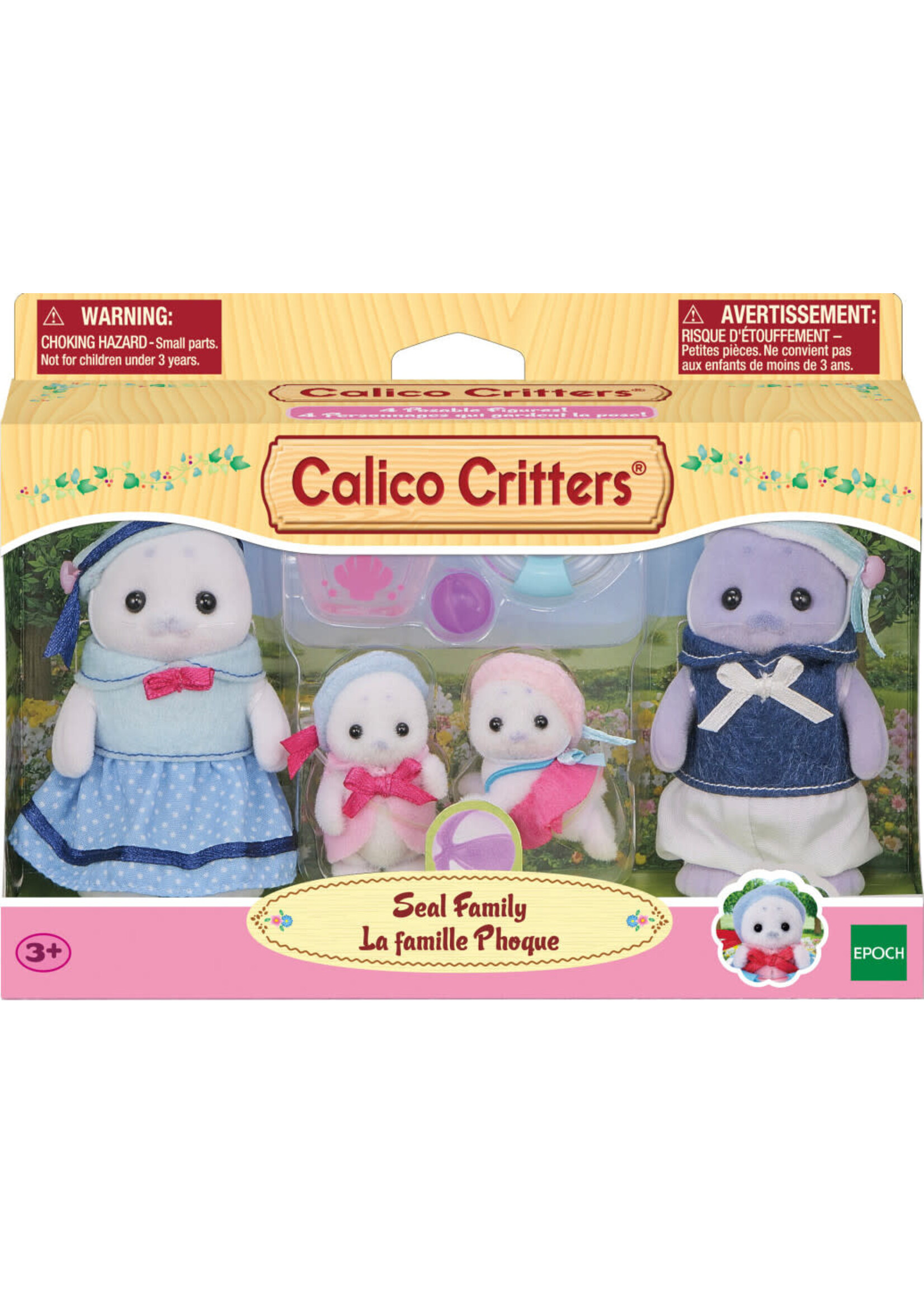 EPOCH (CALICO CRITTER & KIDOOZIE) CC SEAL FAMILY