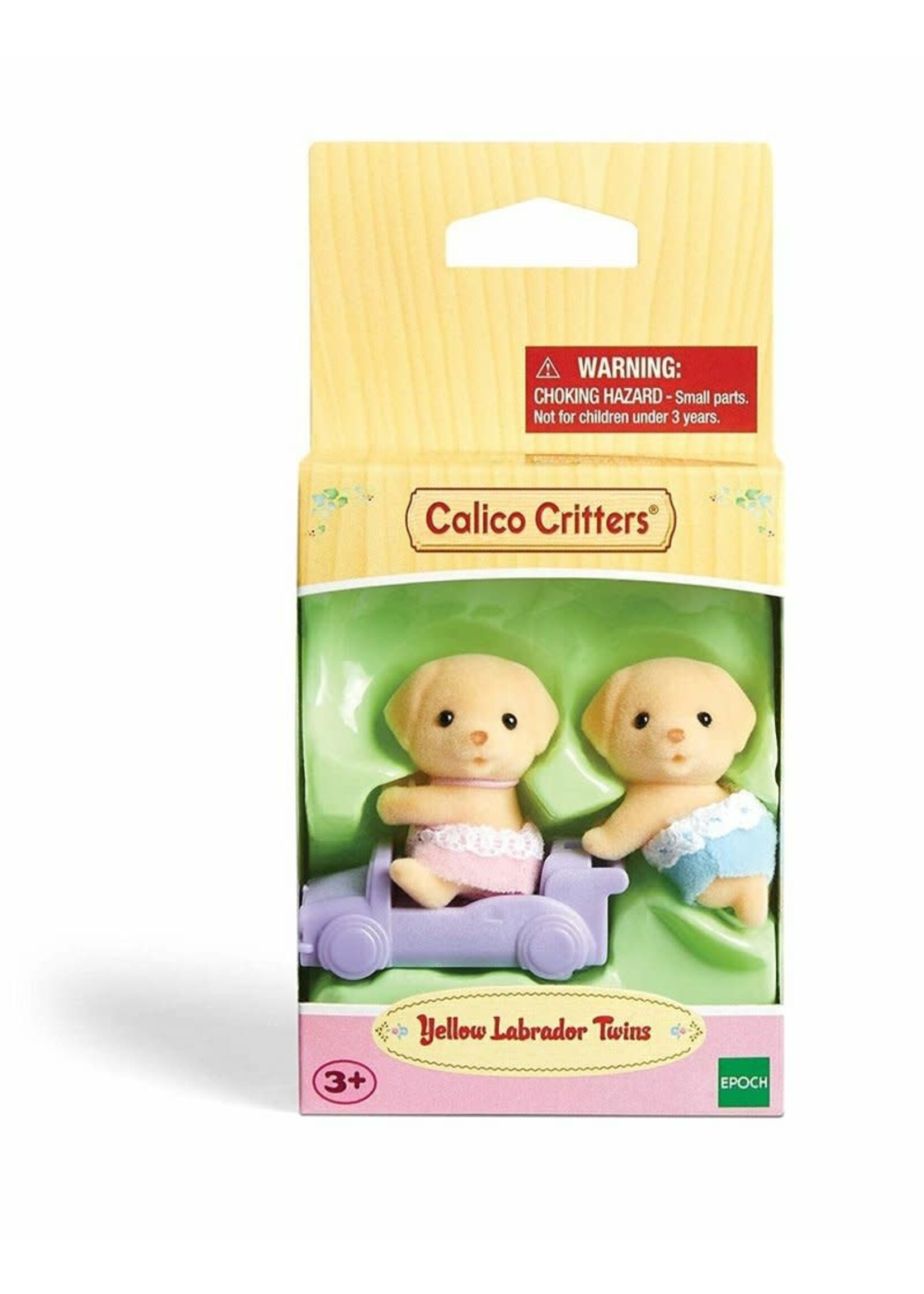EPOCH (CALICO CRITTER & KIDOOZIE) CC YELLOW LABRADOR TWINS