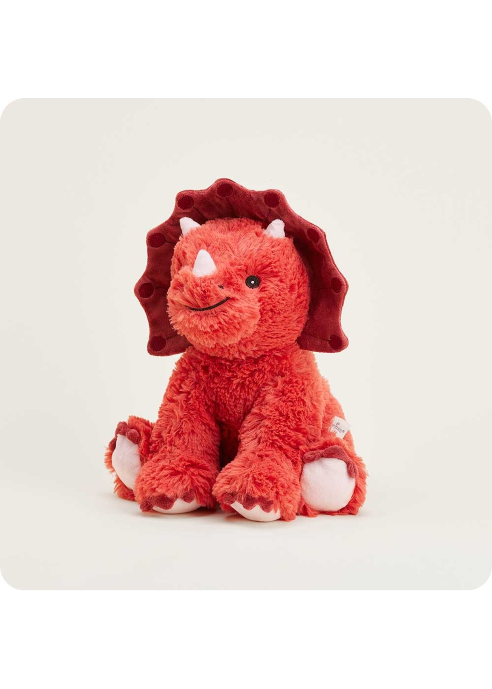 INTELEX (WARMIES) PLUSH WARMIES RED TRICERATOPS