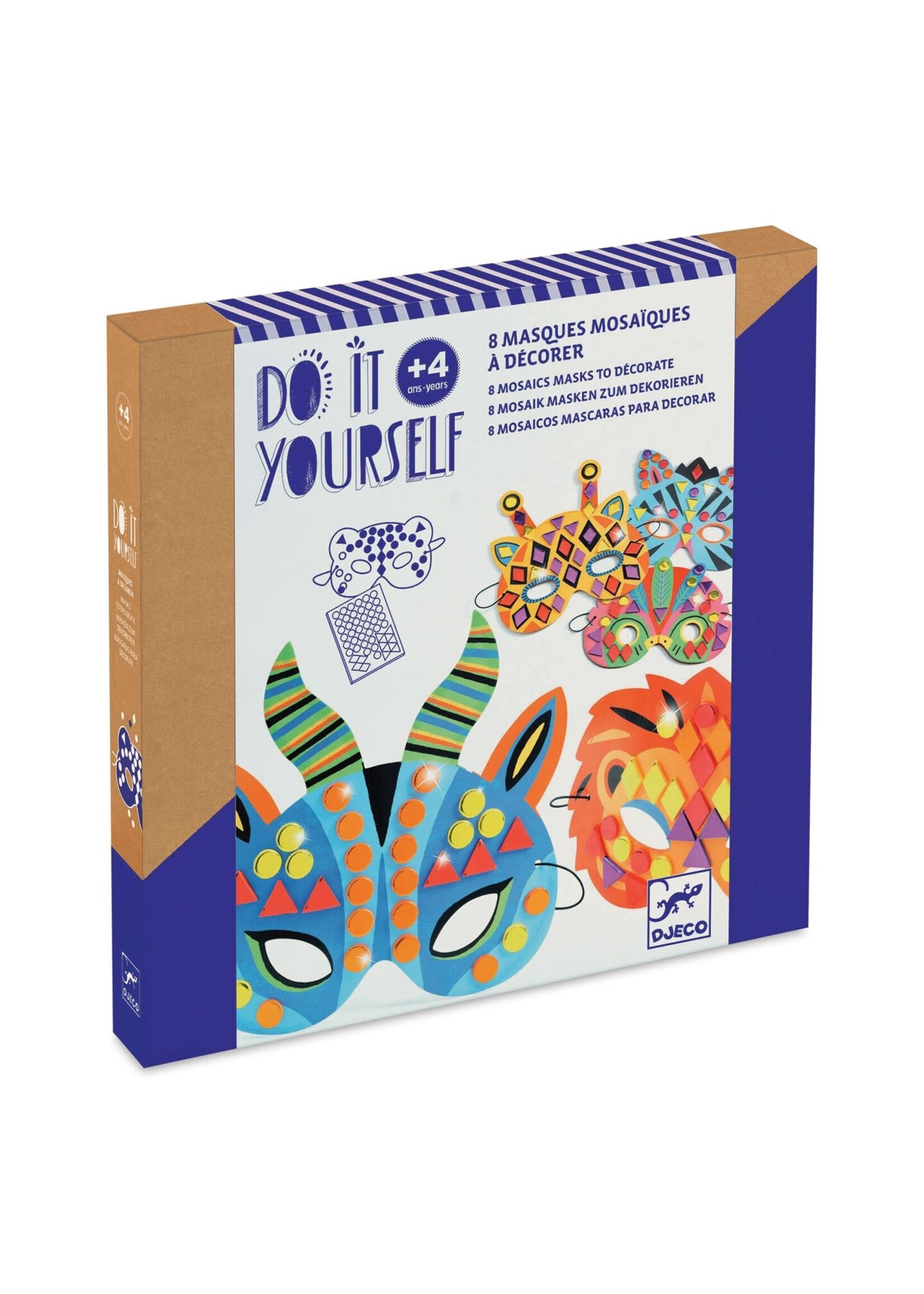 DJECO DJ DIY ANIMAL MASKS