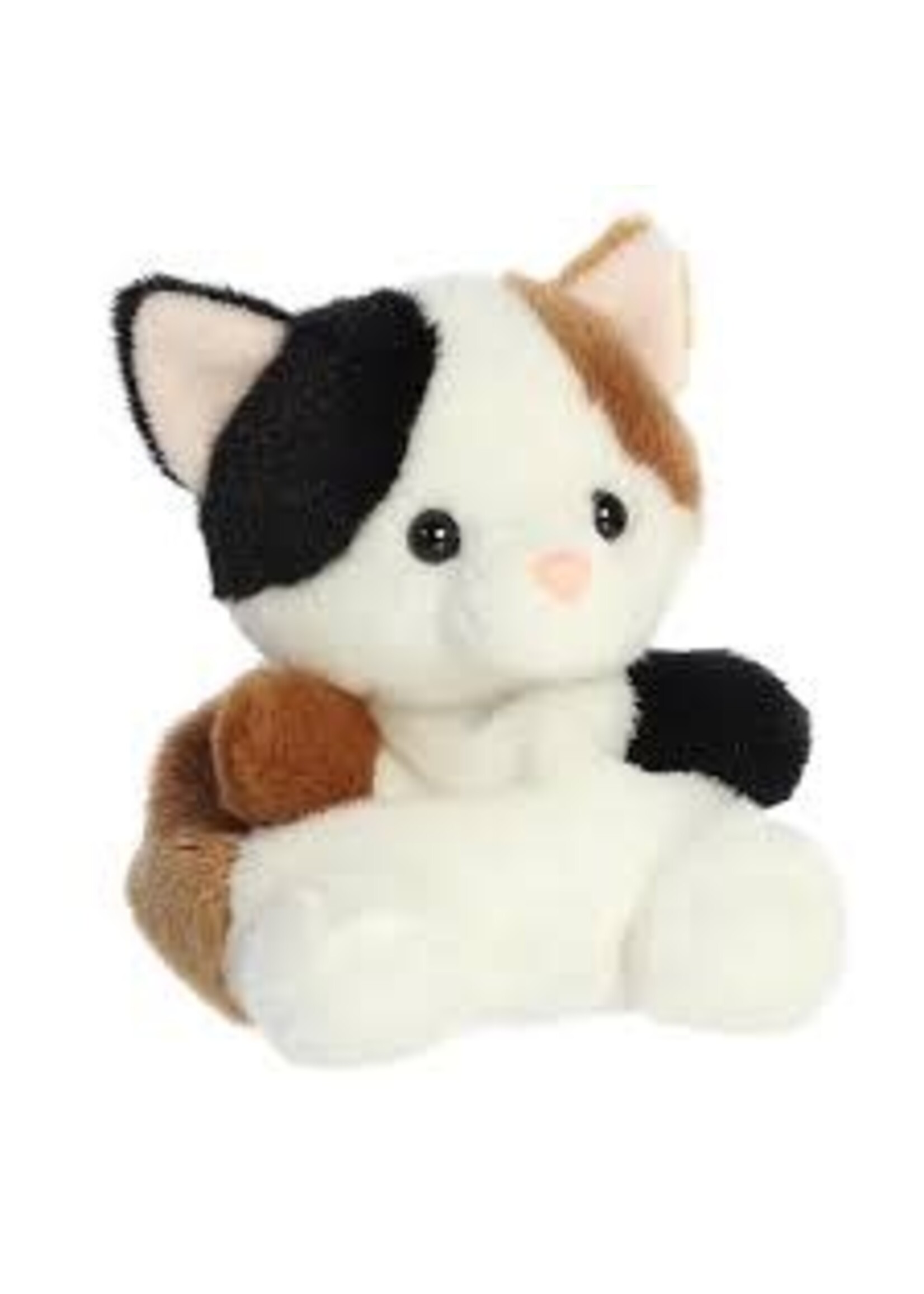 AURORA PLUSH PALM PAL CAT CALICO