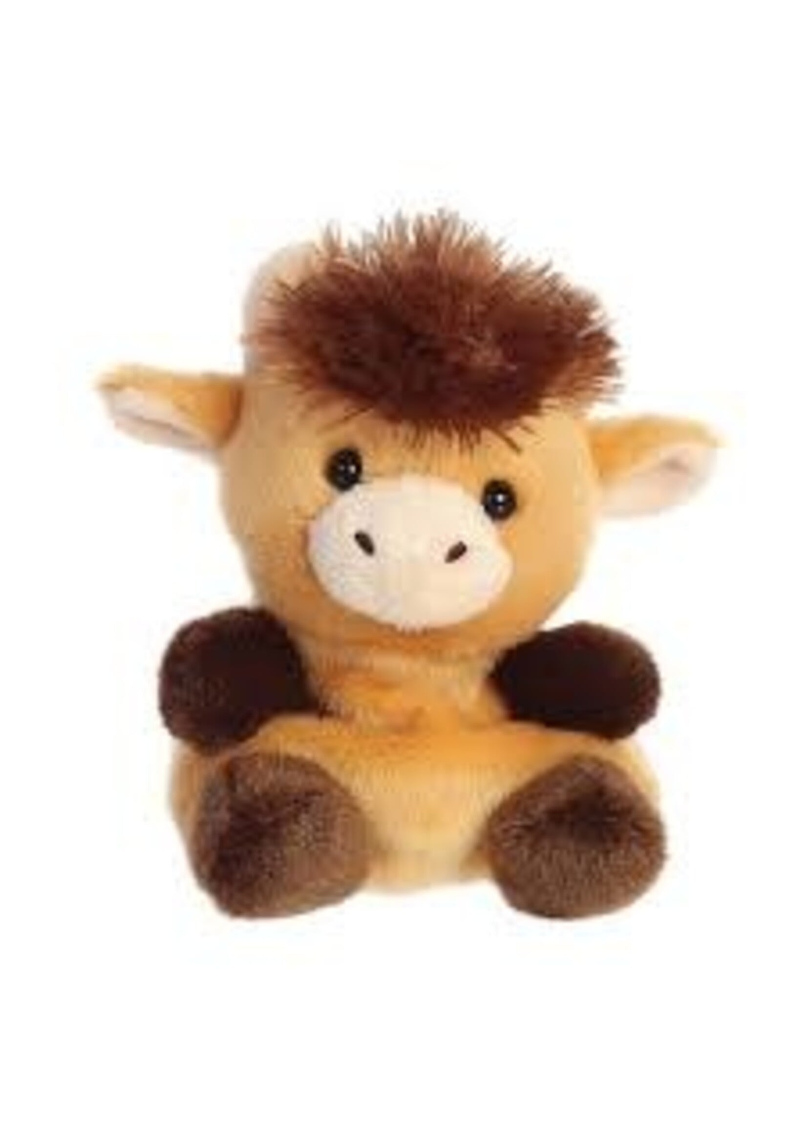 AURORA PLUSH PALM PAL HUBERT HIGHLAND COW
