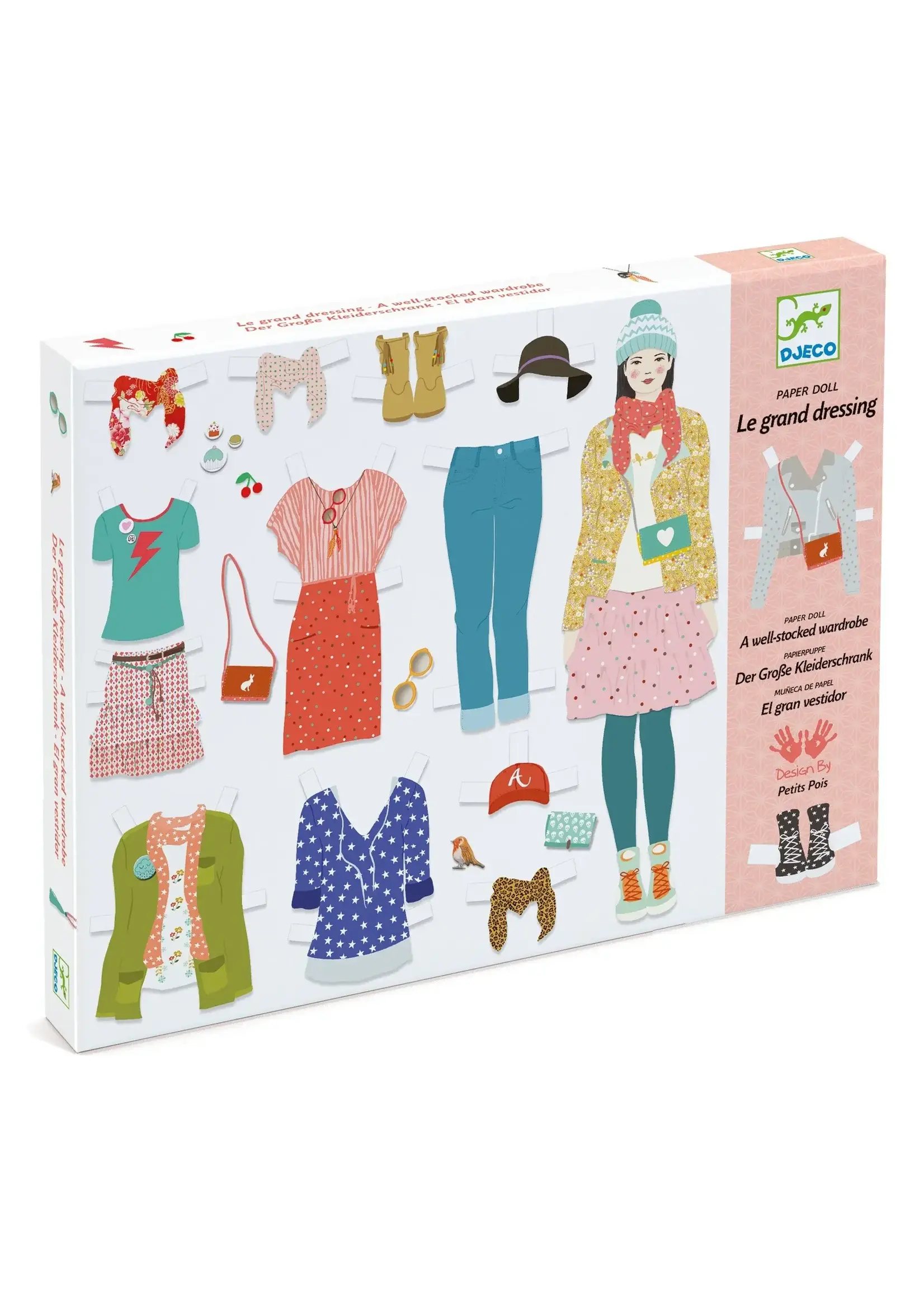 DJECO DJ PAPER DOLL KIT
