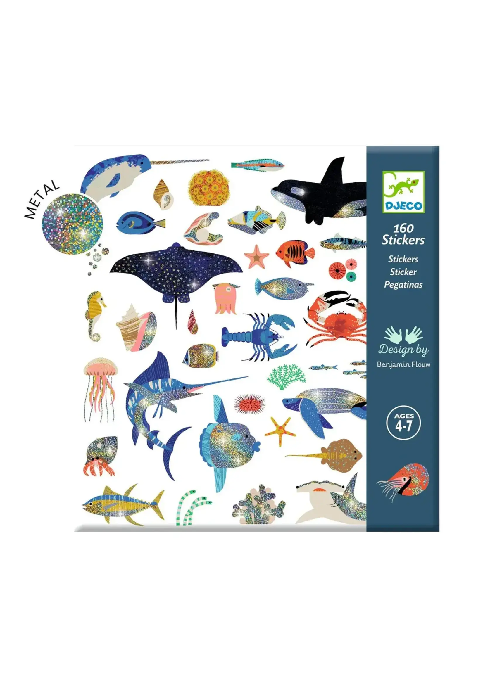 DJECO DJ STICKER OCEAN