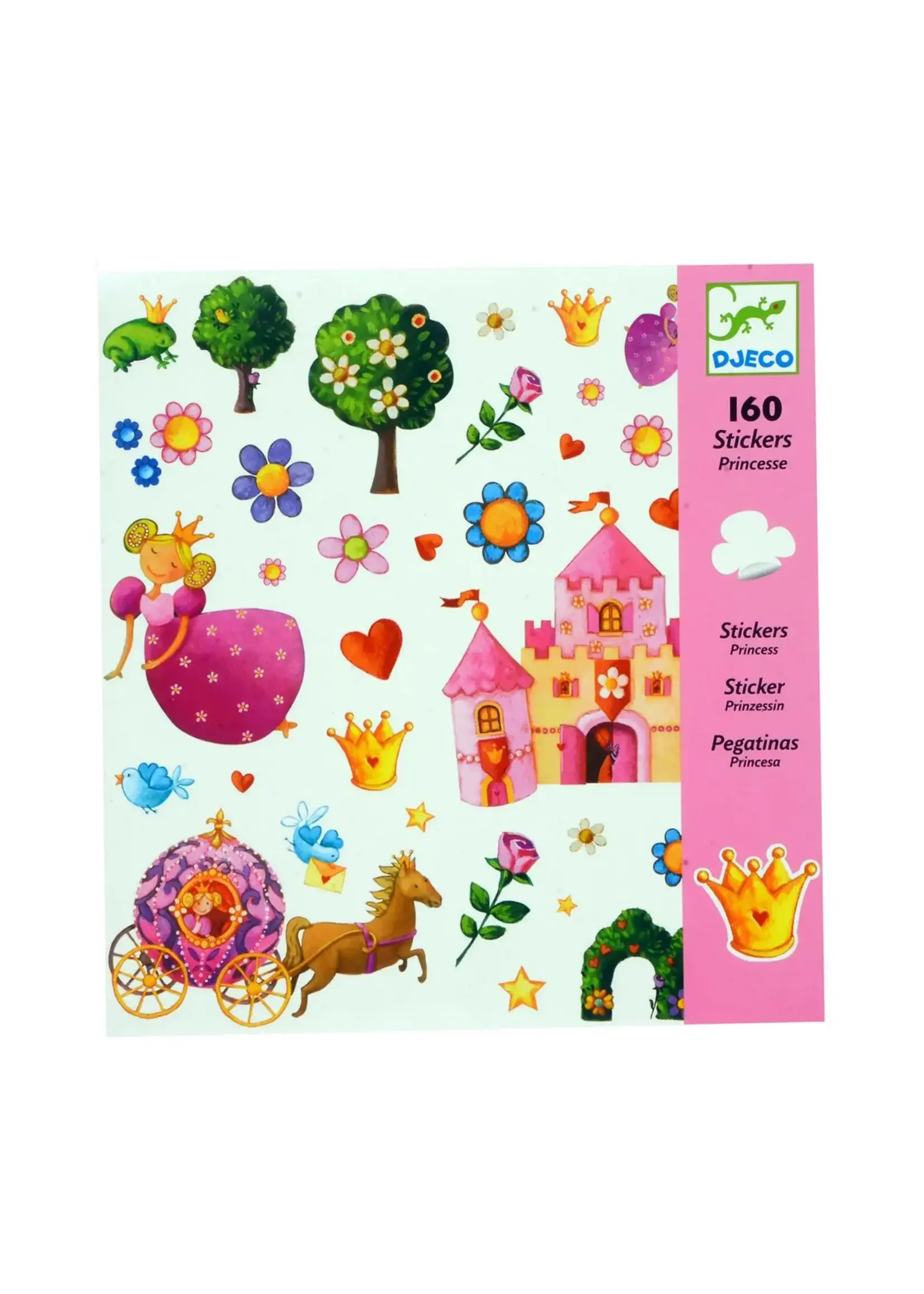 DJECO DJ STICKER PRINCESS