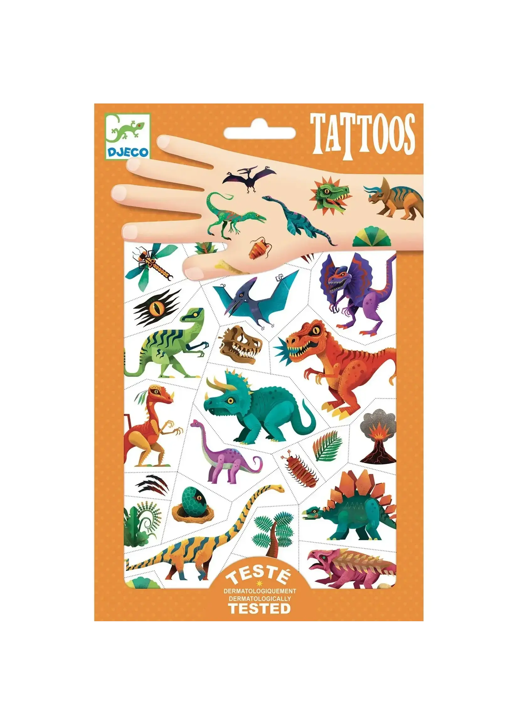 DJECO DJ TATTOOS DINO CLUB