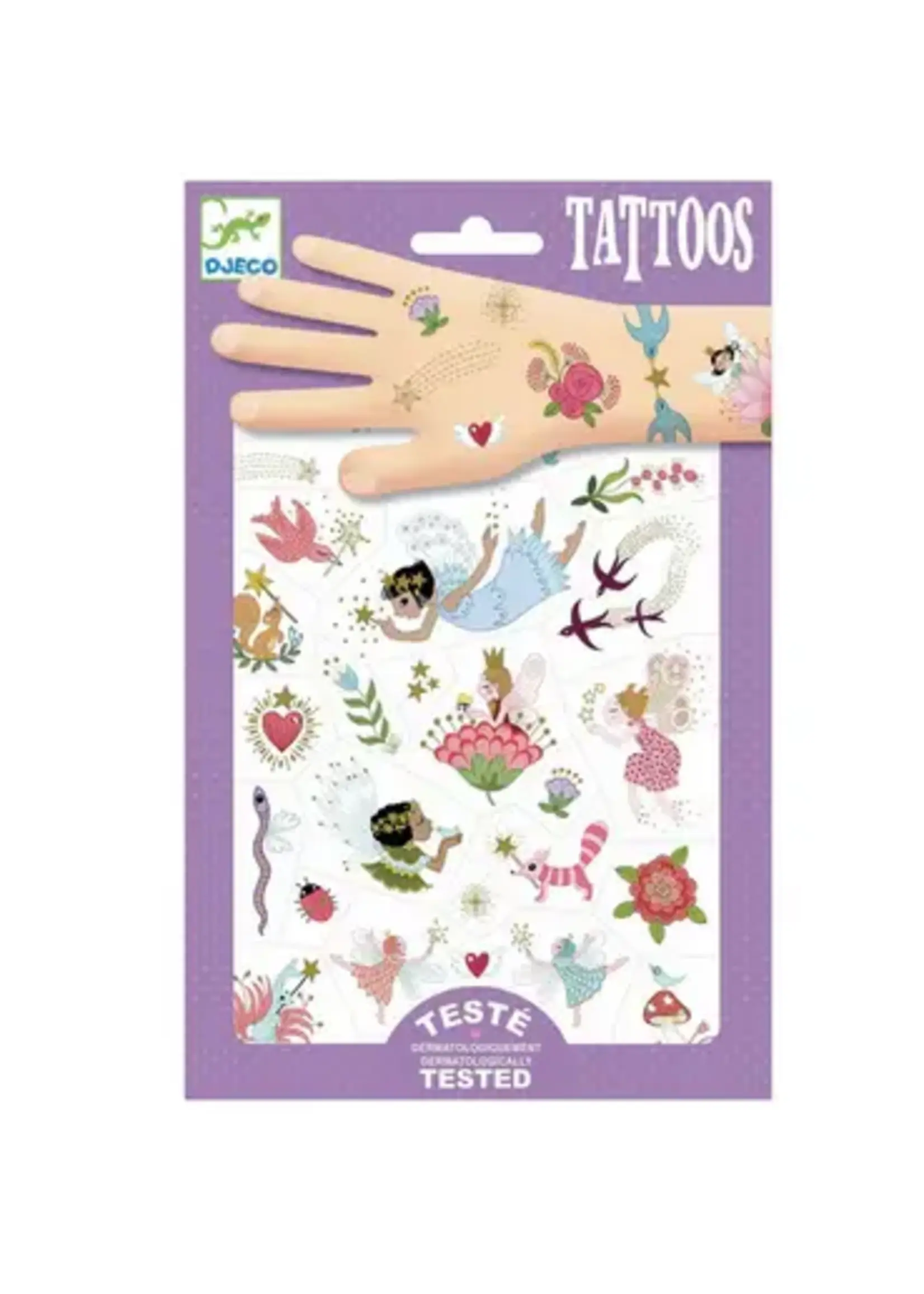 DJECO DJ TATTOOS FAIRY FRIENDS