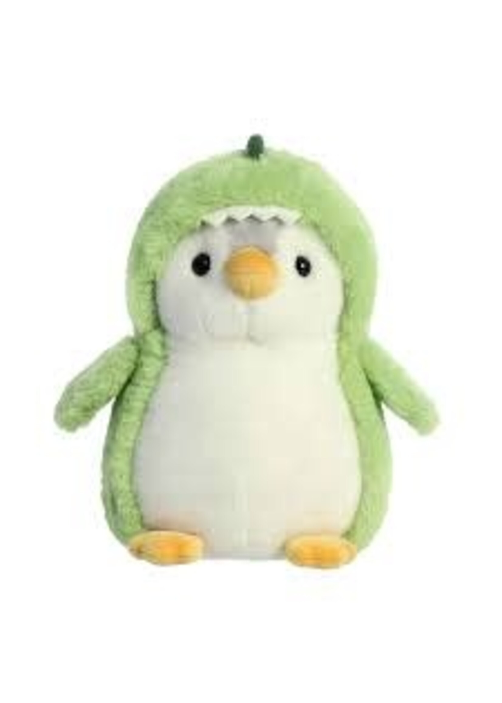 AURORA PLUSH POMPOM DINO PENGUIN