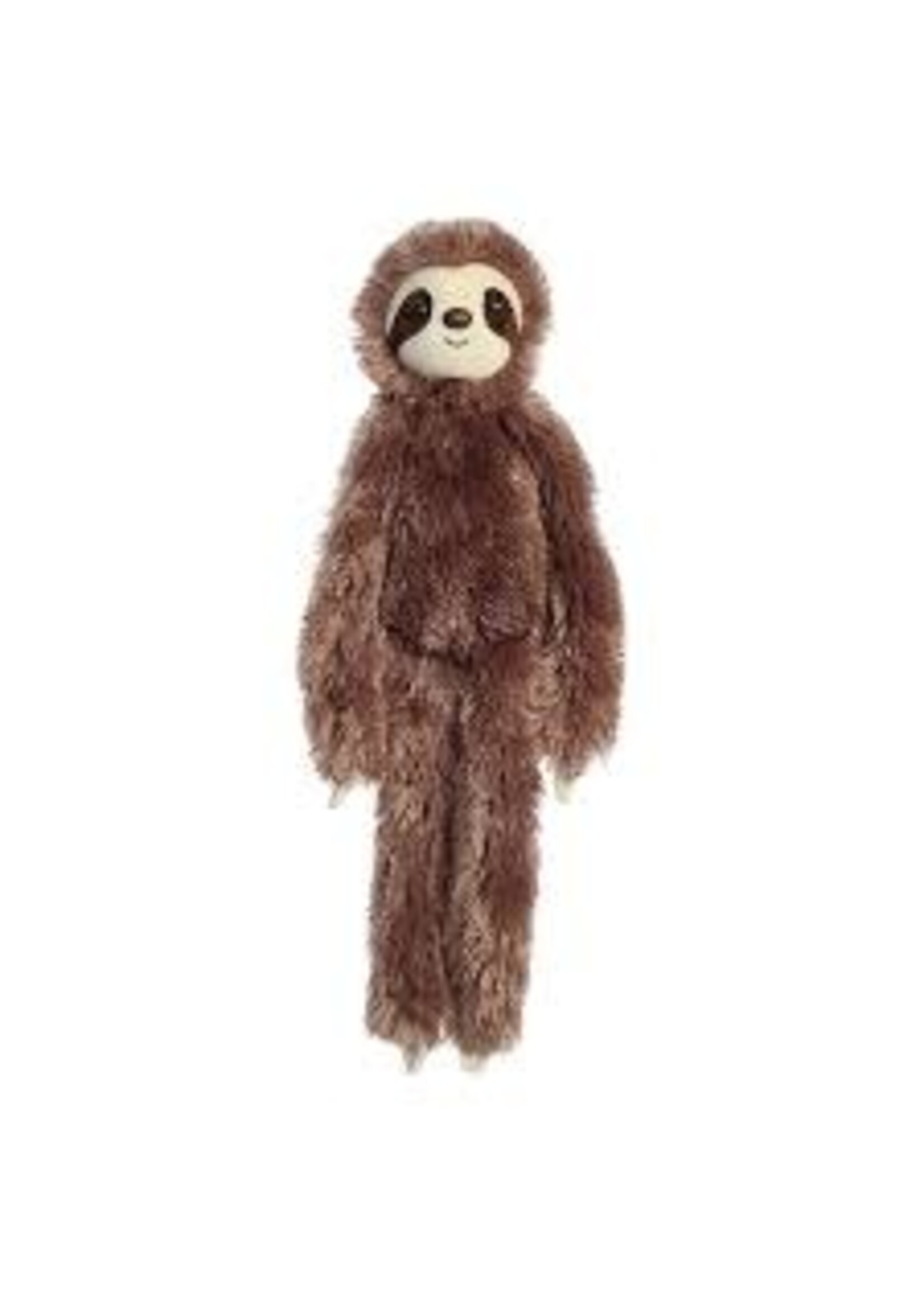 AURORA PLUSH SLOTH TAUPE HANGING