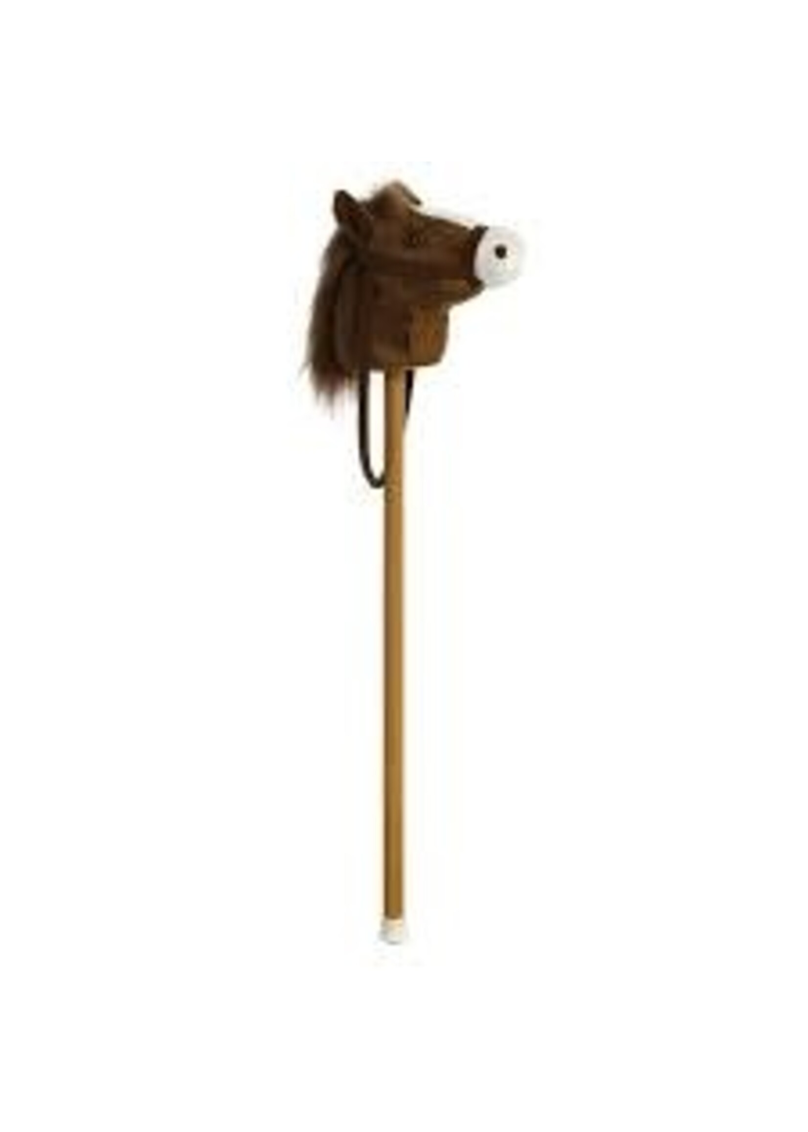 AURORA PLUSH STICK PONY BROWN GIDDY UP