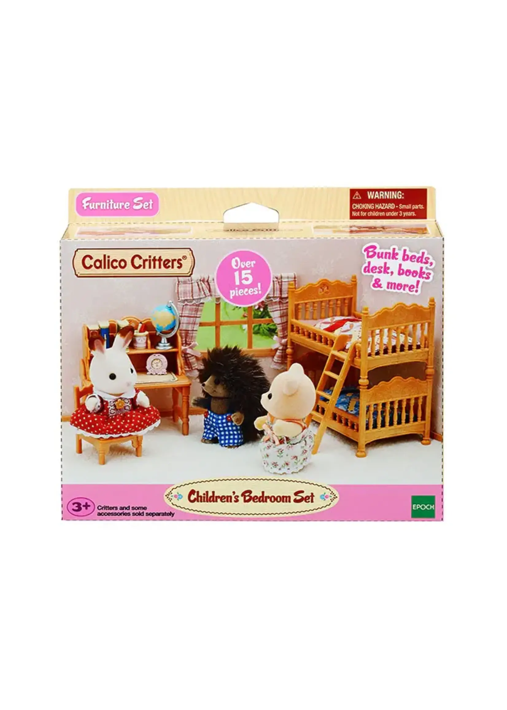EPOCH (CALICO CRITTER & KIDOOZIE) CC CHILDREN'S BEDROOM SET