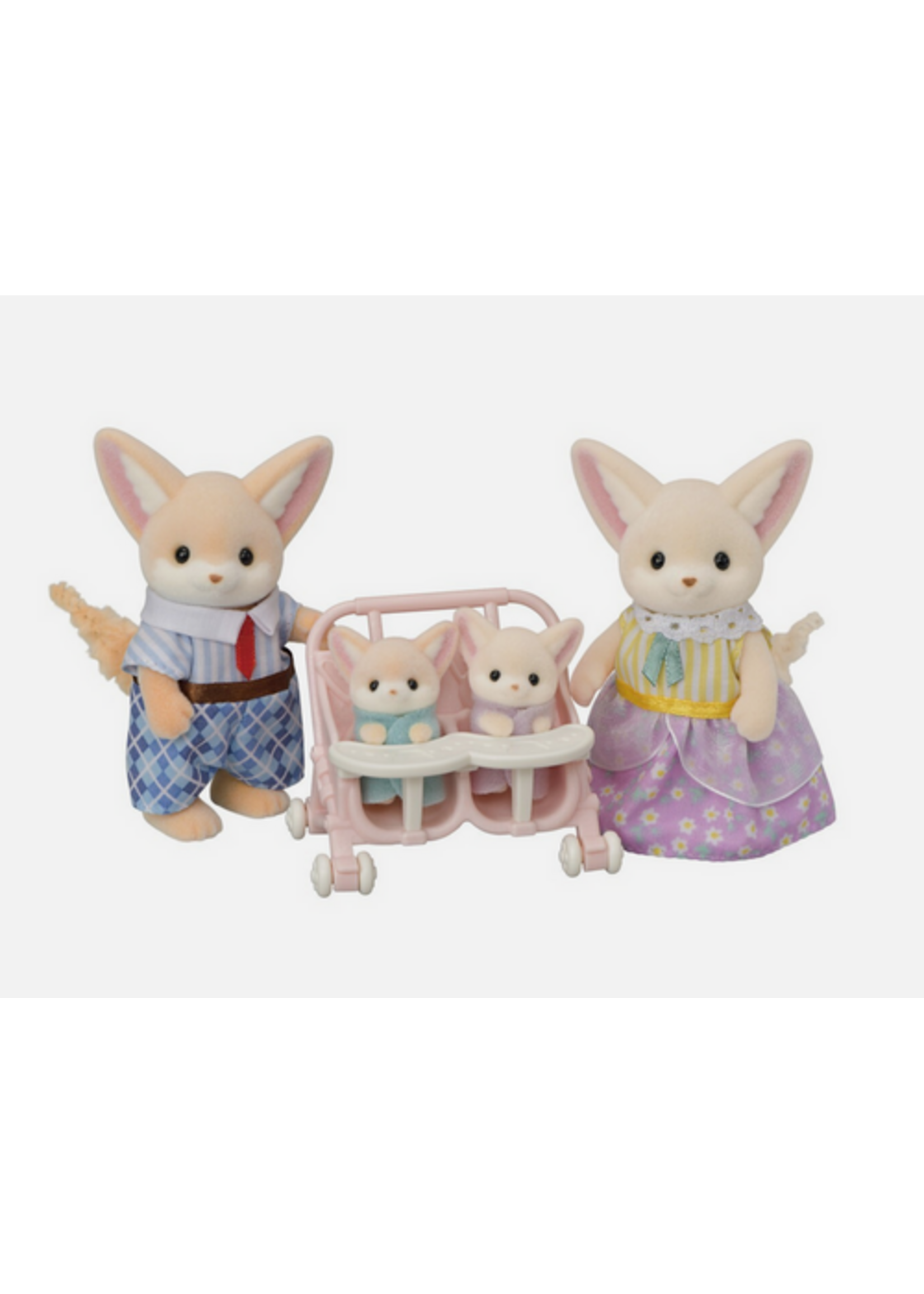 EPOCH (CALICO CRITTER & KIDOOZIE) CC FENNEC FOX FAMILY
