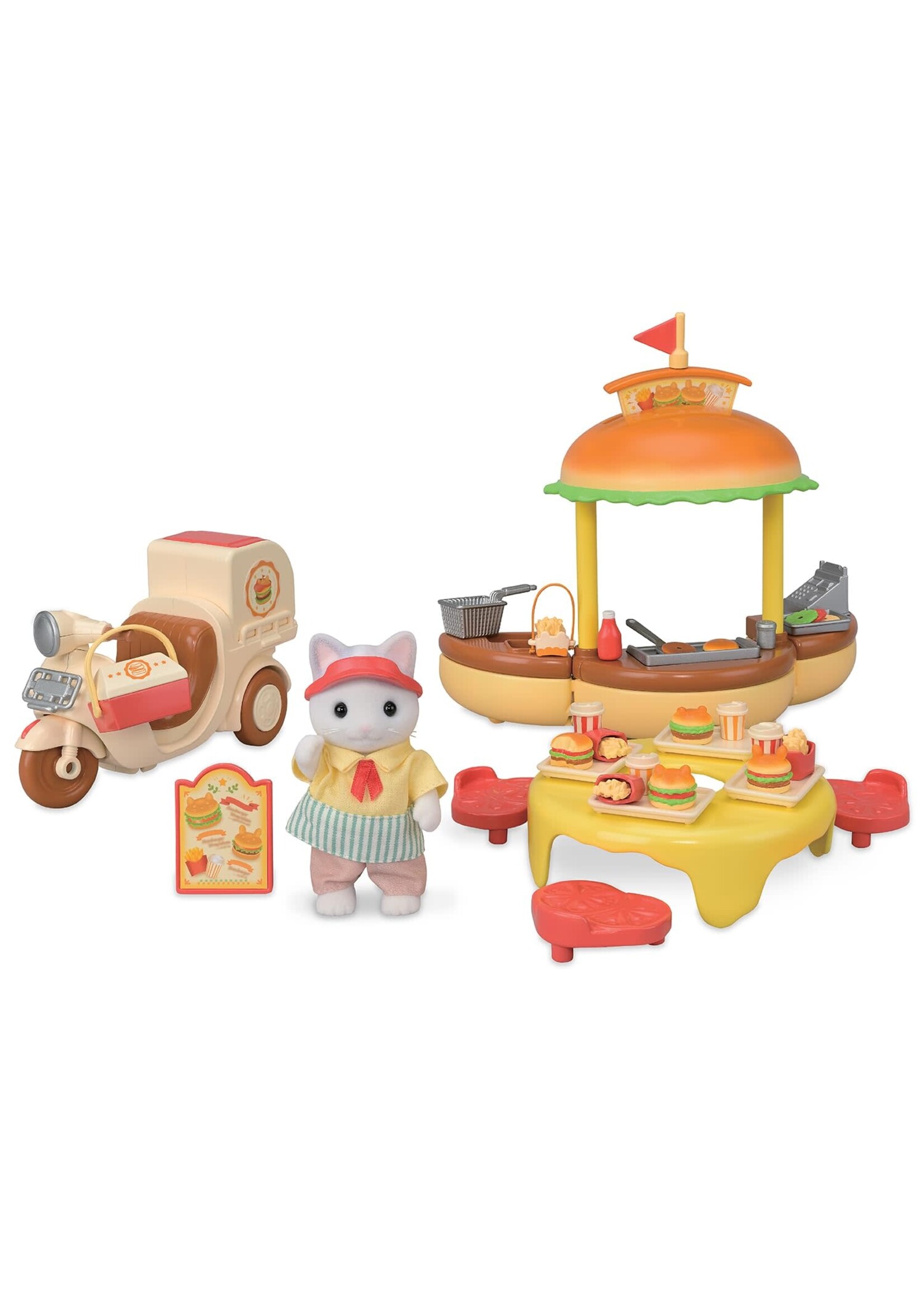 EPOCH (CALICO CRITTER & KIDOOZIE) CC HAMBURGER STAND
