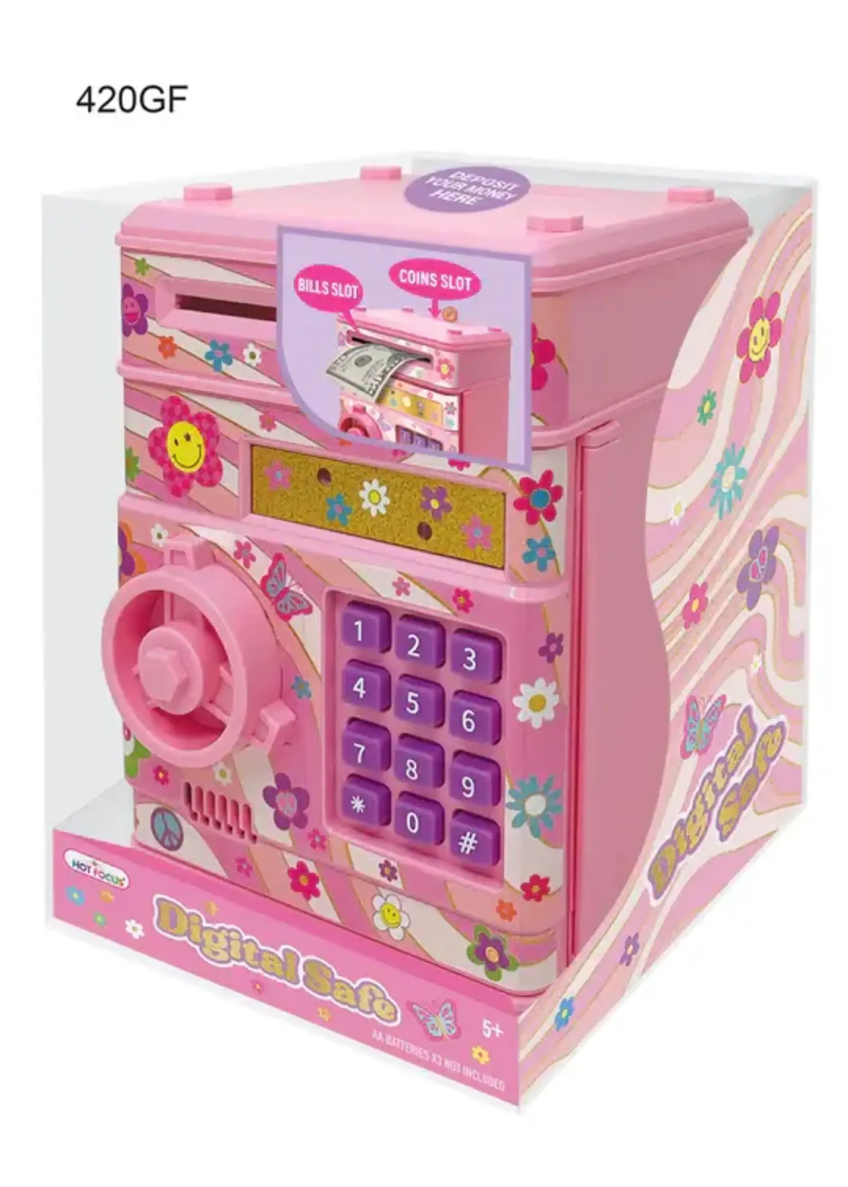HOT FOCUS DIGITAL SAFE PINK