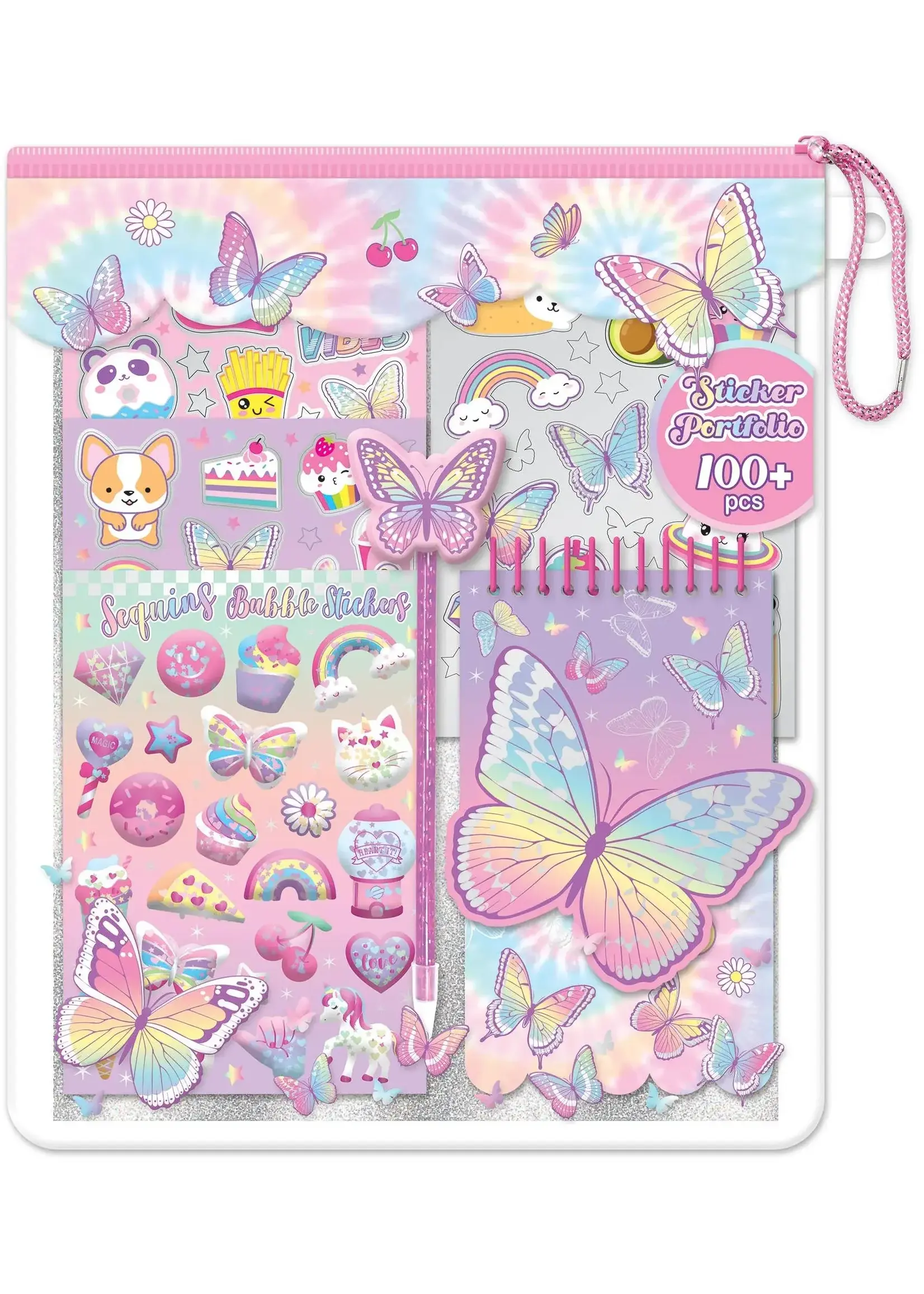 HOT FOCUS STICKER PORTFOLIO BUTTERFLIES