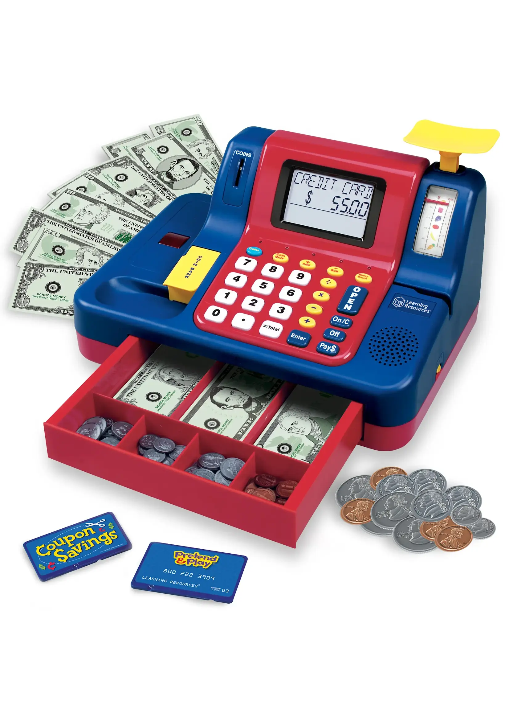 LR ELECTRONIC TEACHING CASH REGISTER