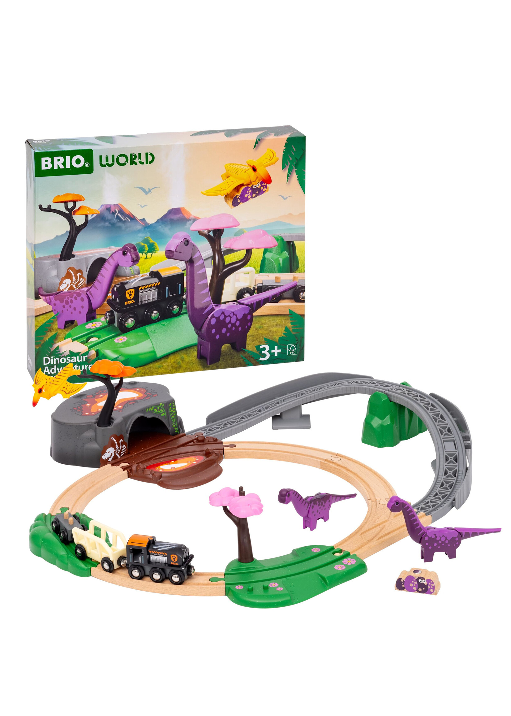 RAVENSBURGER BRIO DINOSAUR ADVENTURE SET