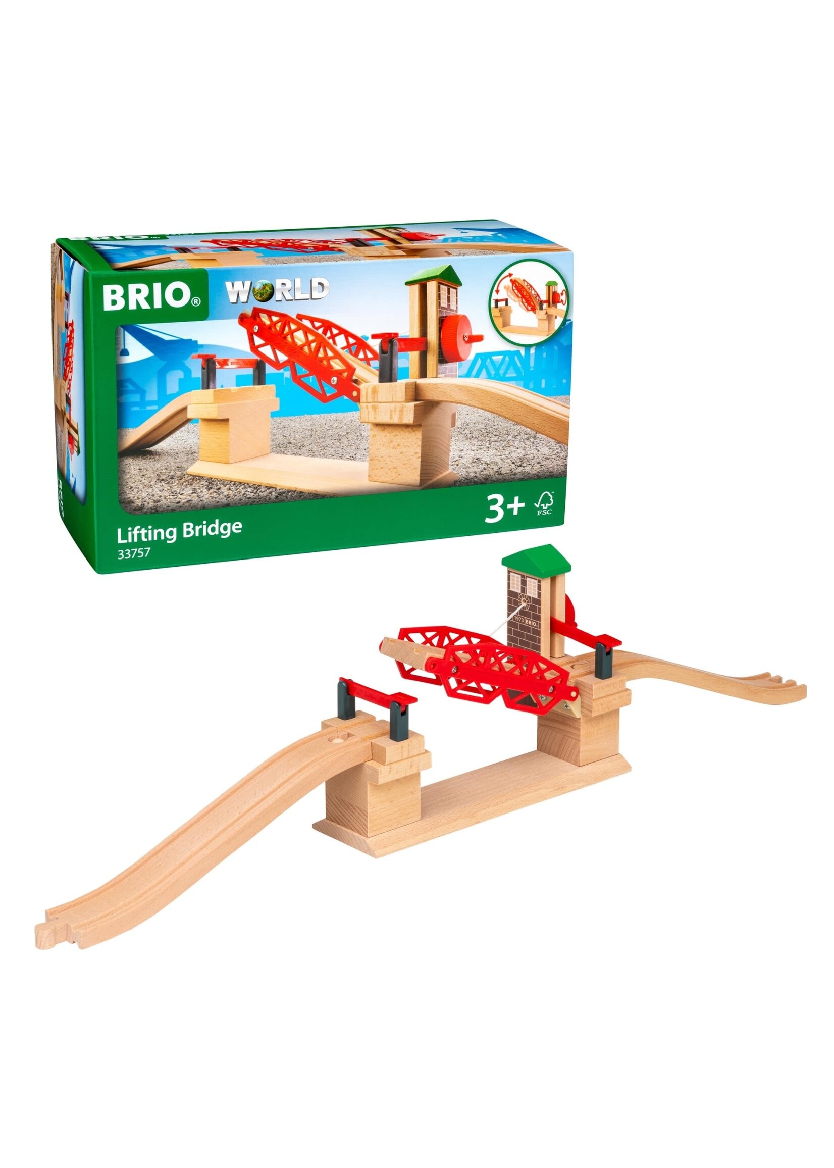 RAVENSBURGER BRIO LIFTING  BRIDGE