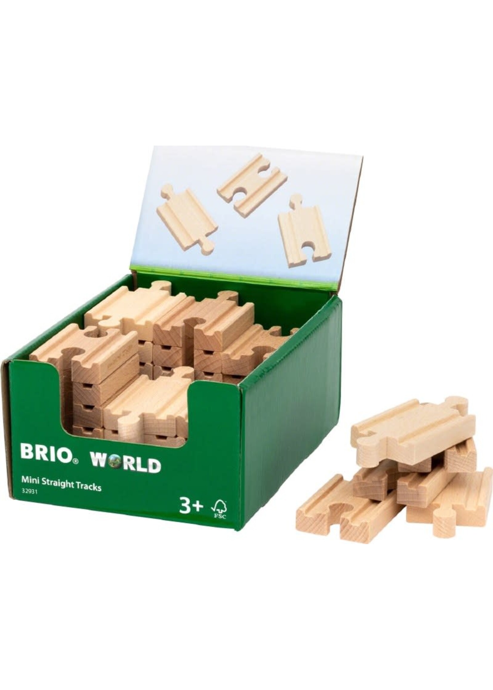 RAVENSBURGER BRIO MINI STRAIGHT TRACKS INDIVISUAL
