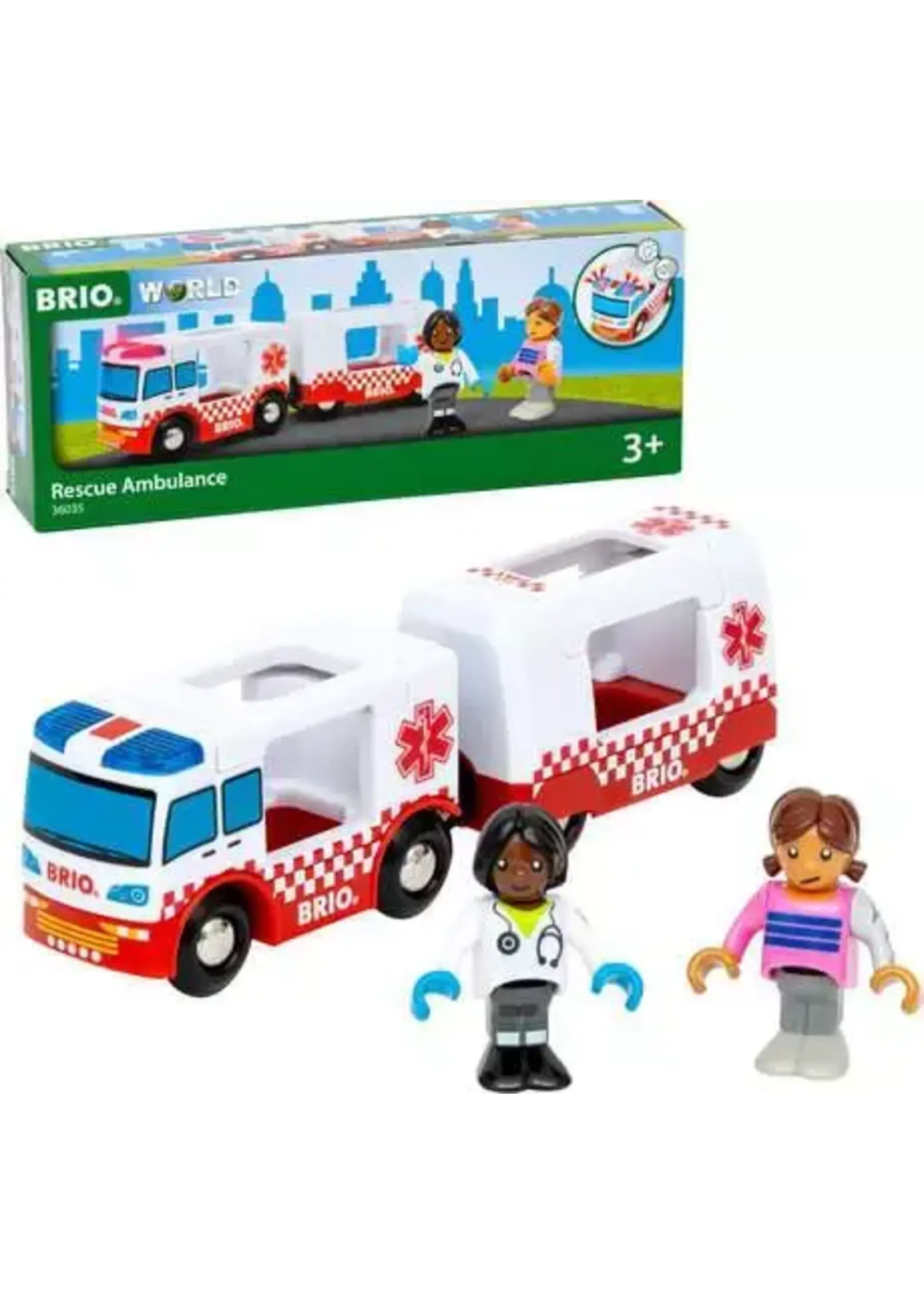 RAVENSBURGER BRIO RESCUE AMBULANCE