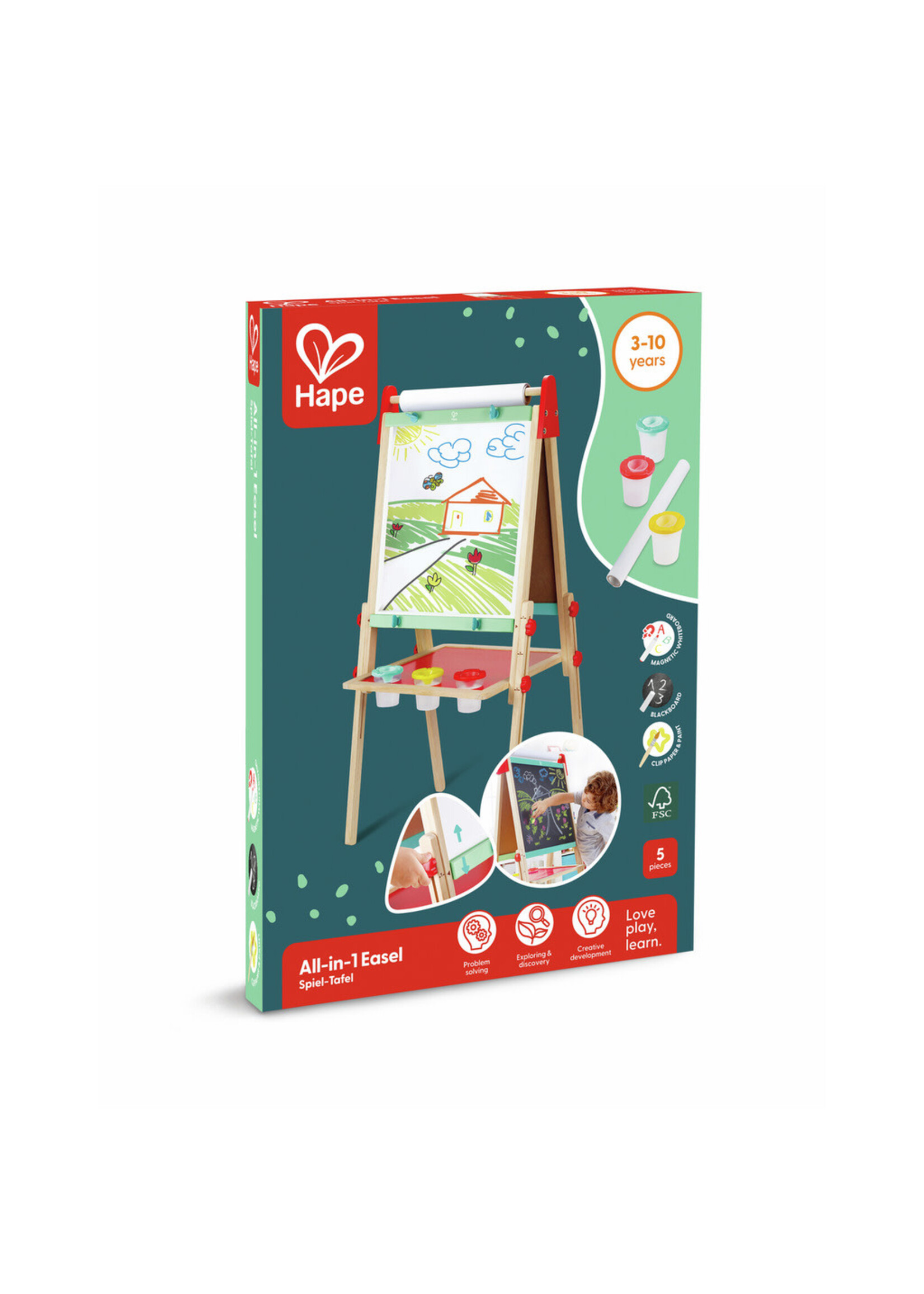 HAPE HAPE ALL-IN-ONE EASEL