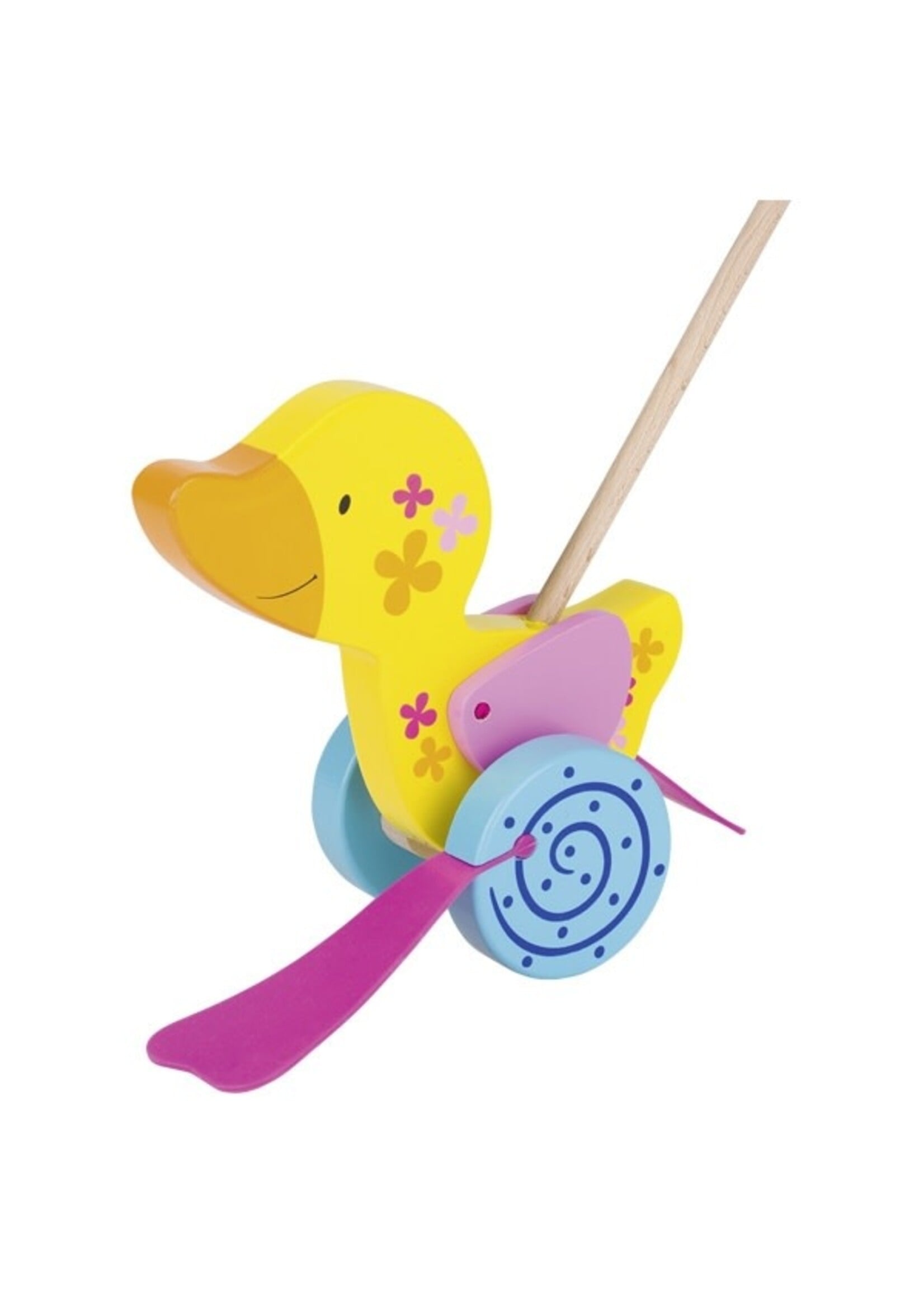 GOKI GOKI PUSH-ALONG ANIMAL DUCK SUSIBELLE