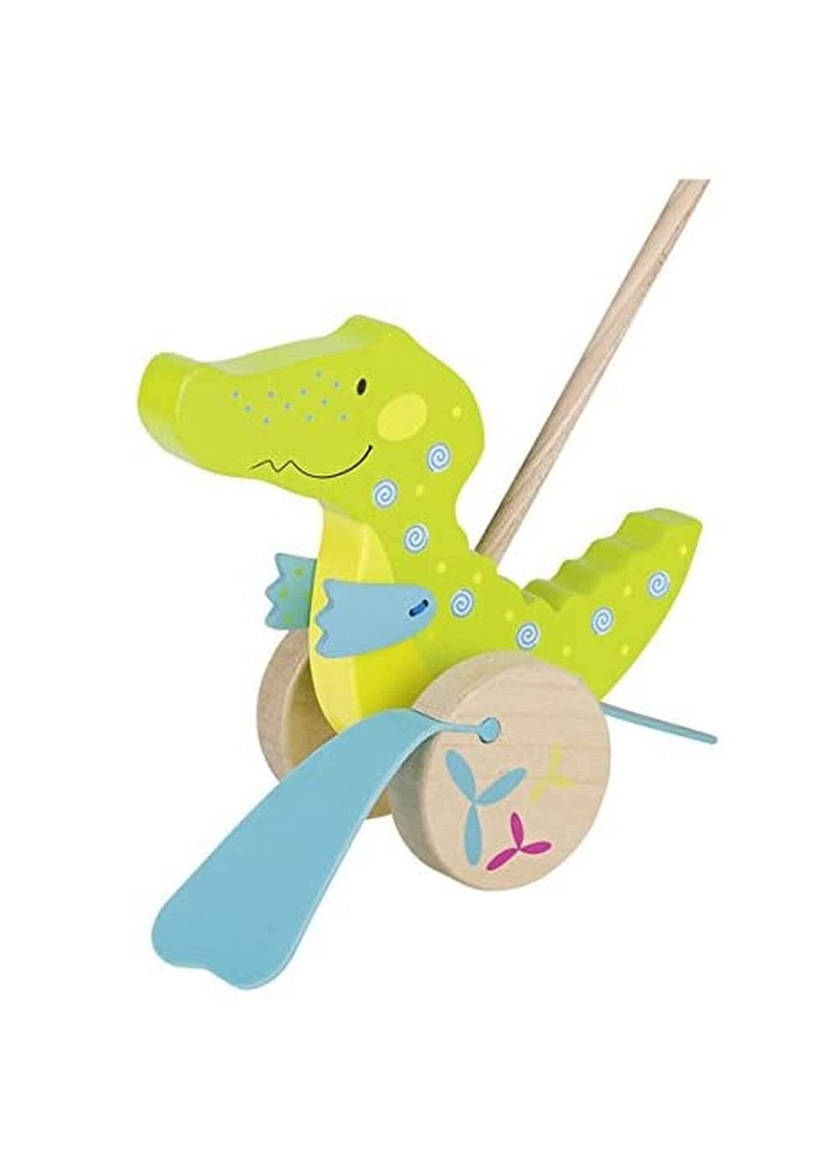 GOKI GOKI PUSH-ALONG ANIMALS CROCODILE SUSIBELLE