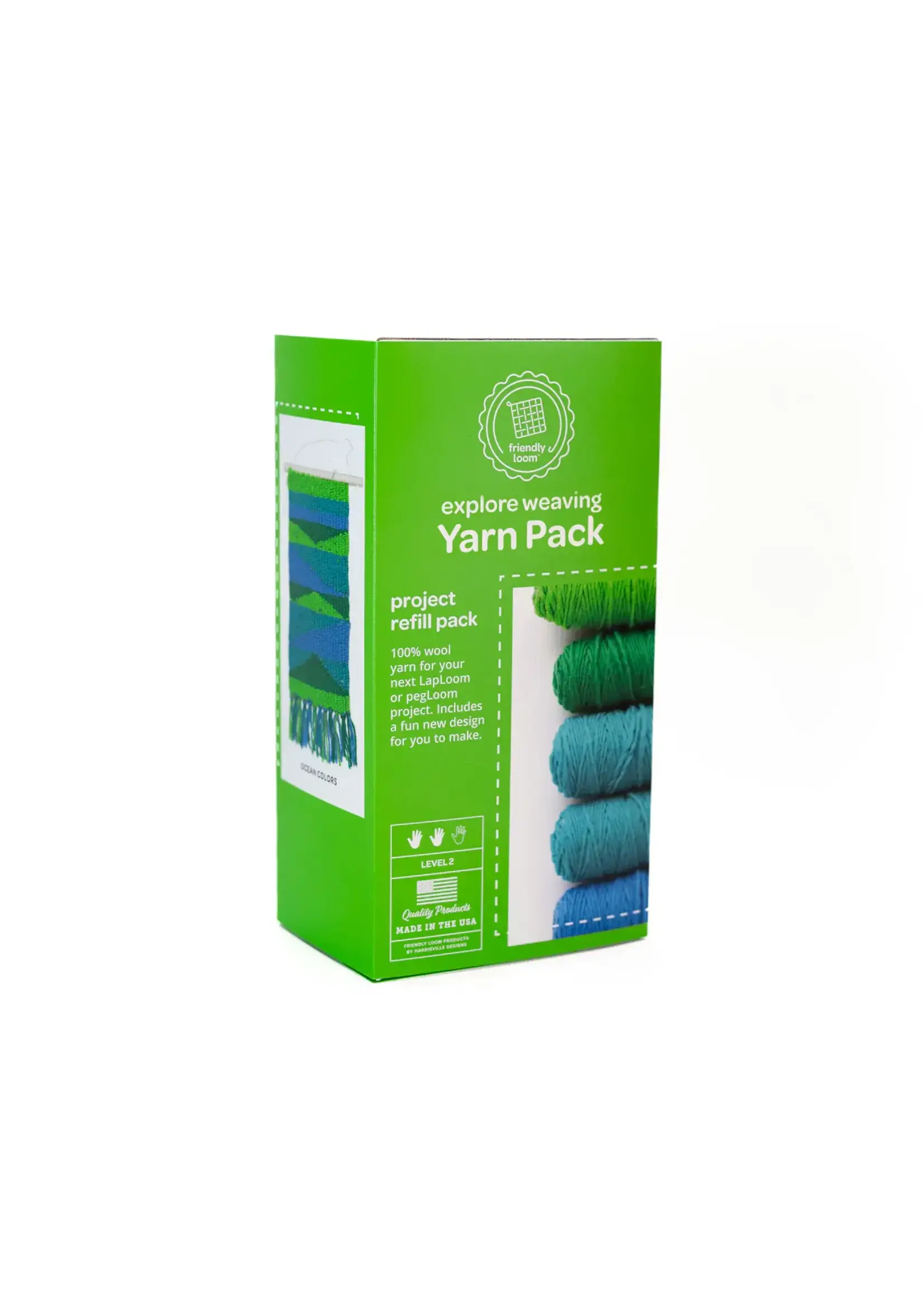 FRIENDLY LOOM YARN REFILL PACK OCEAN