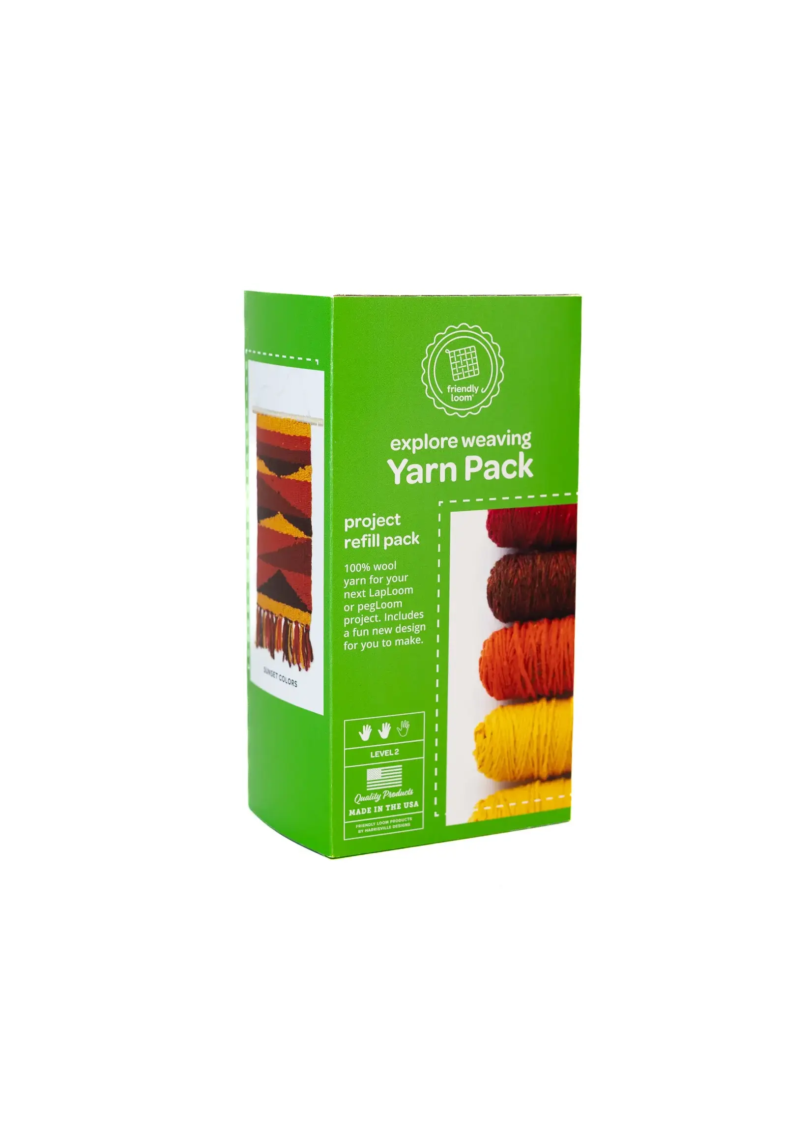 FRIENDLY LOOM YARN REFILL PACK SUNSET