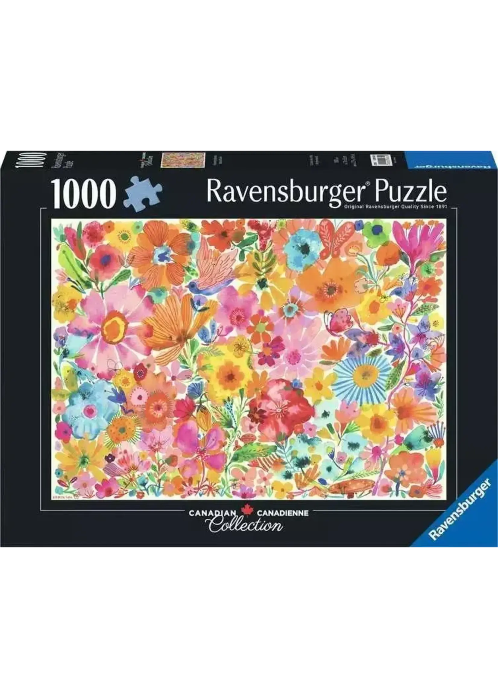 RAVENSBURGER PUZZLE 1000 PCS BLOSSOMING BEAUTIES