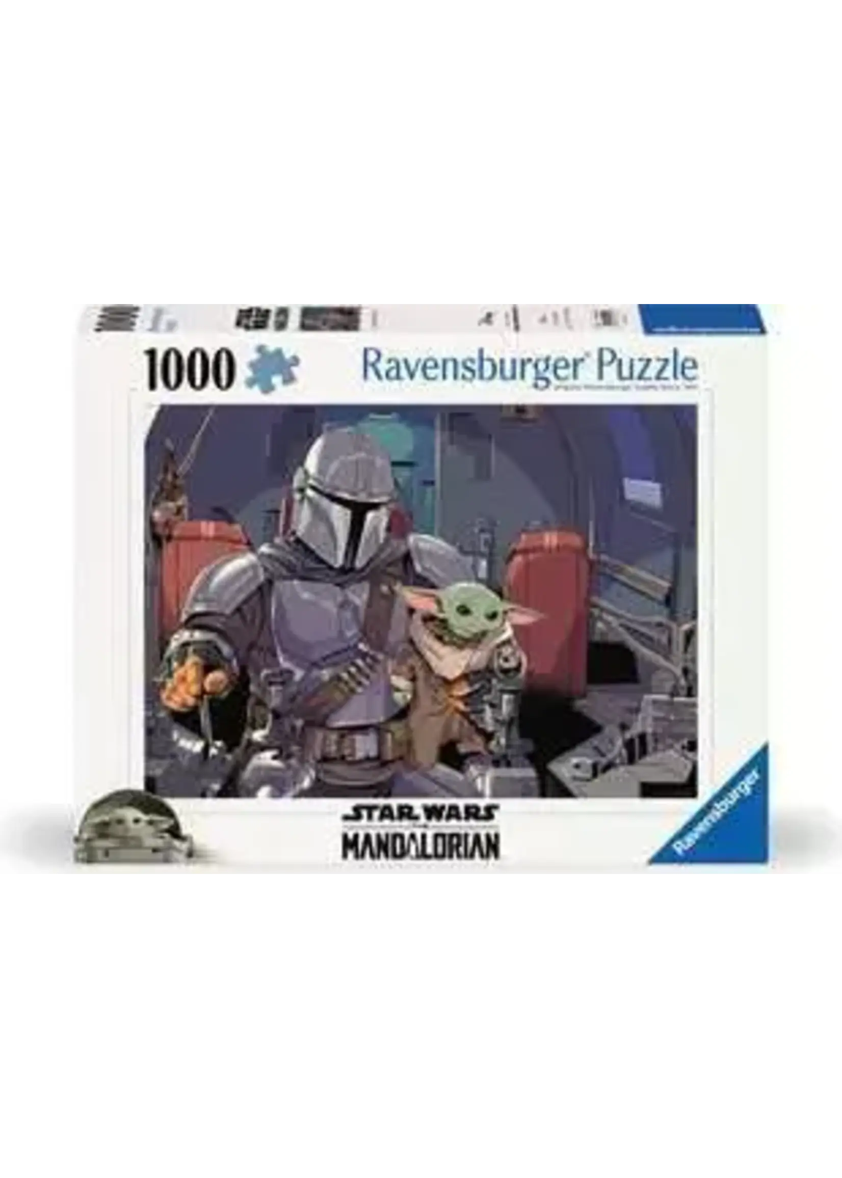 RAVENSBURGER PUZZLE 1000 PCS STAR WARS MADALORIAN
