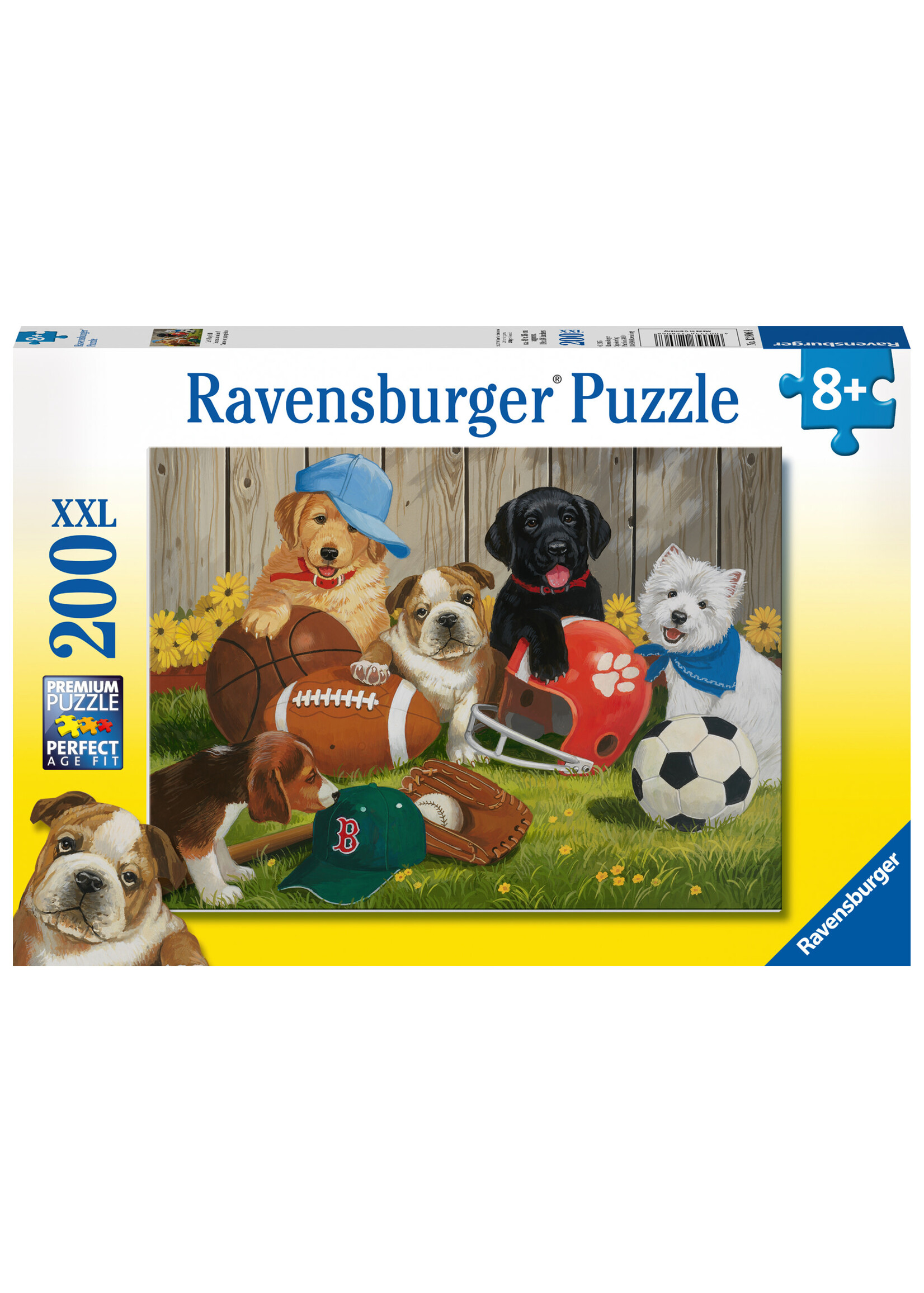 RAVENSBURGER PUZZLE 200 PCS LET'S PLAY BALL