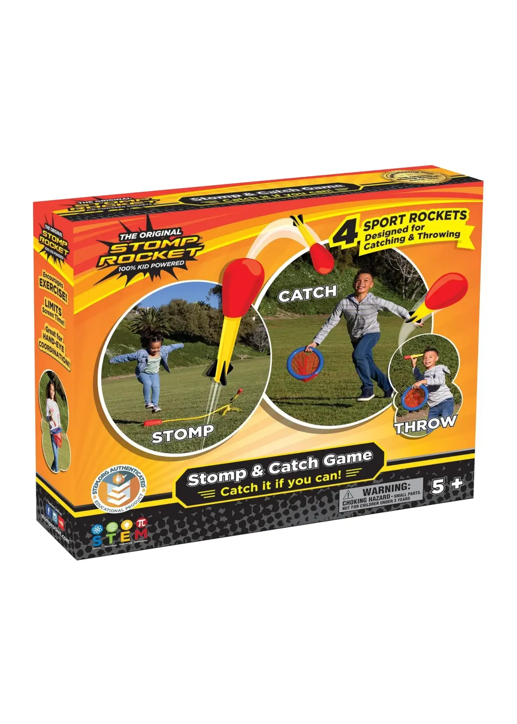STOMP ROCKET STOMP AND CATCH