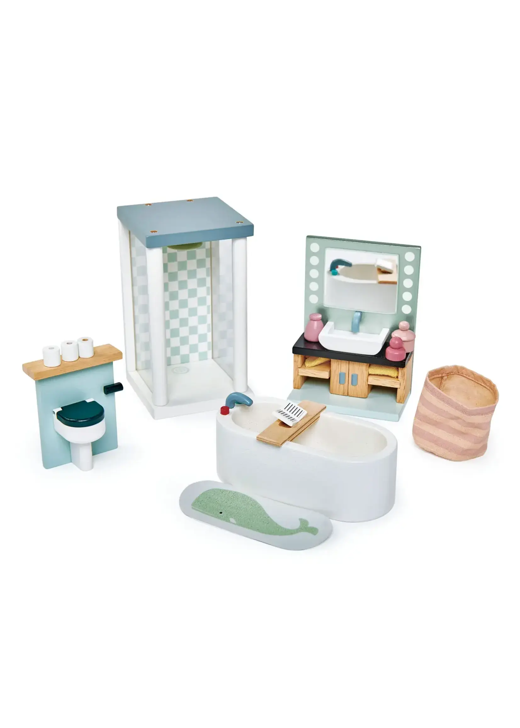 TENDER LEAF TENDER LEAF DOLL HOUSE BATHROOM FURNITURE